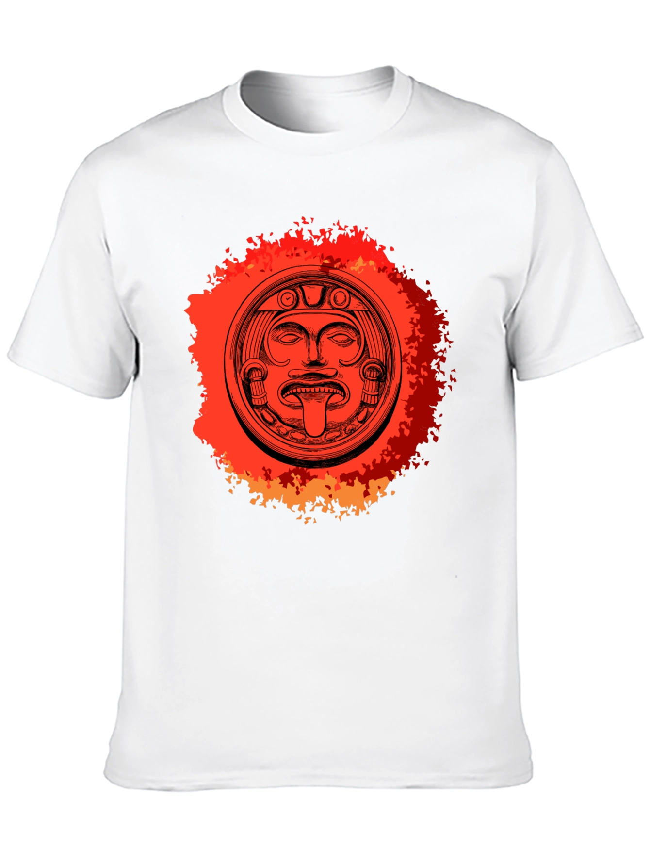 Aztec Sun Stone Graphic Tee