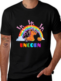 Unicorn Rainbow Graphic Tee