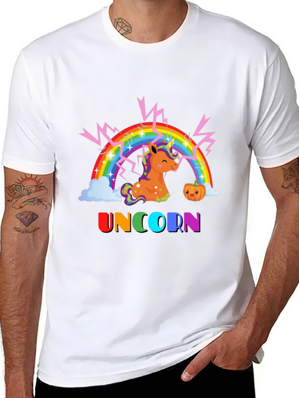 Unicorn Rainbow Graphic Tee