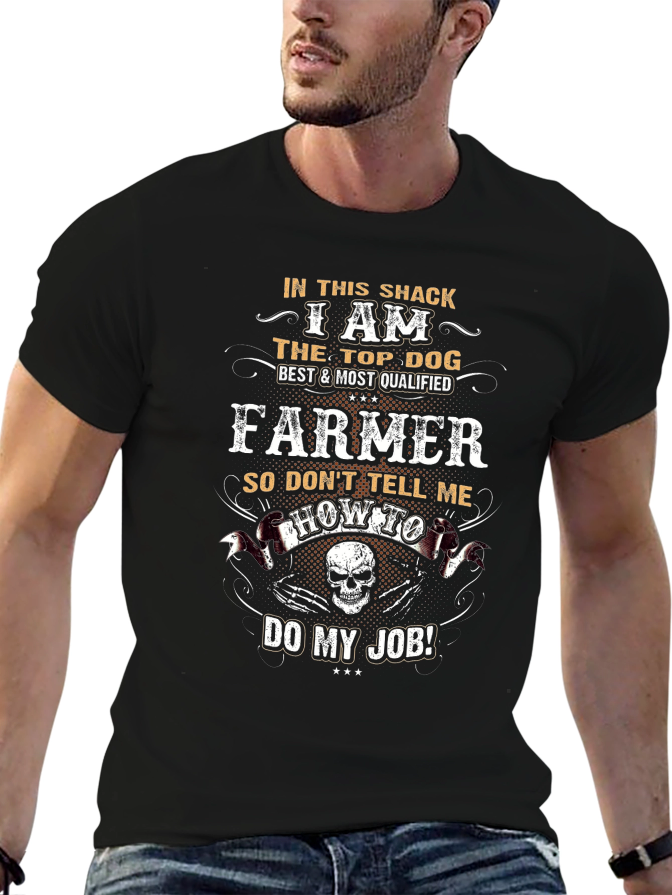 In This Shack Farmer T-Shirt