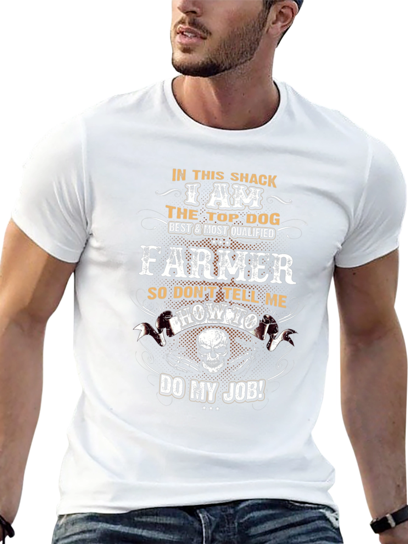 In This Shack Farmer T-Shirt