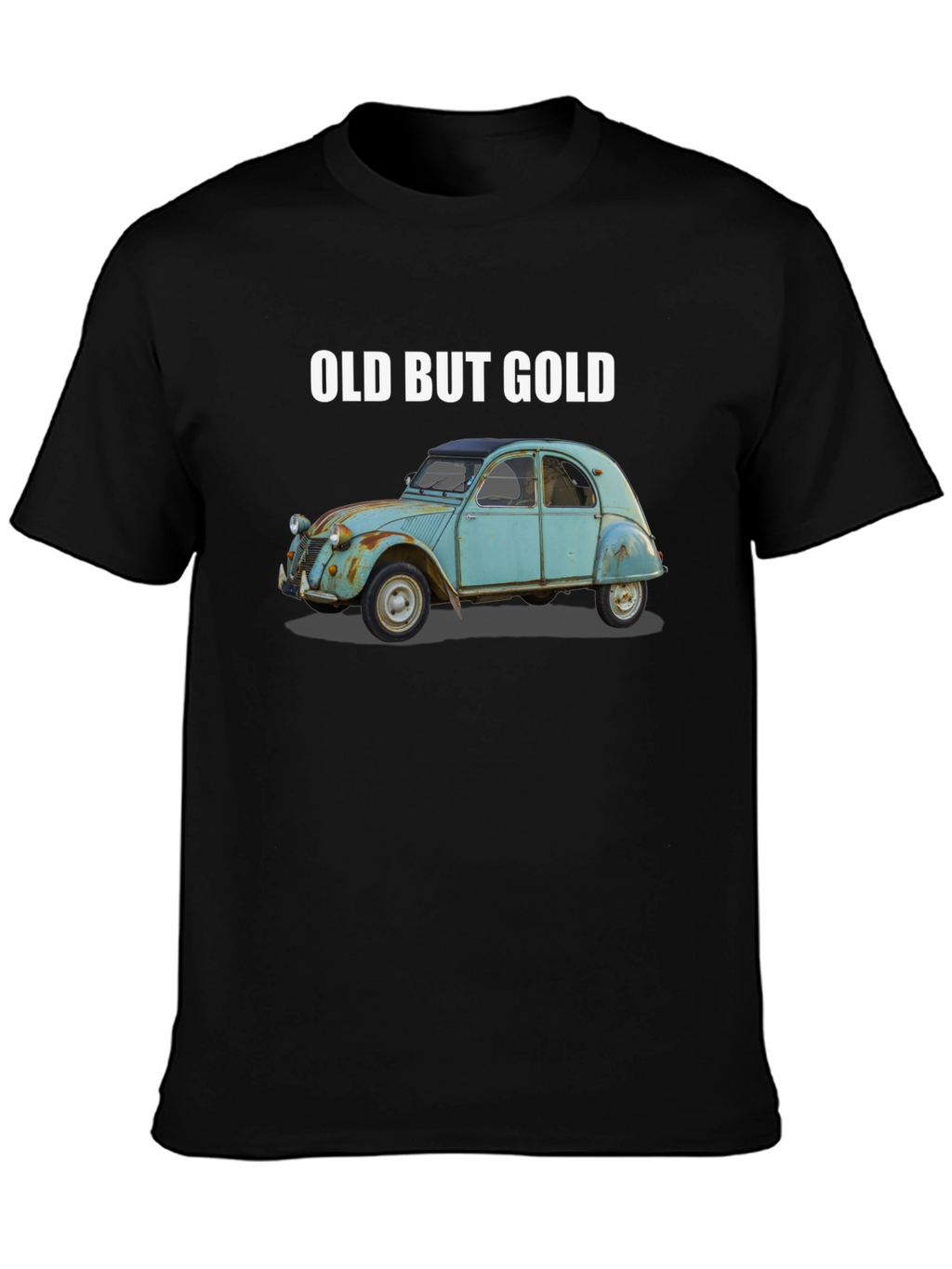 Old But Gold Classic Car T-Shirt