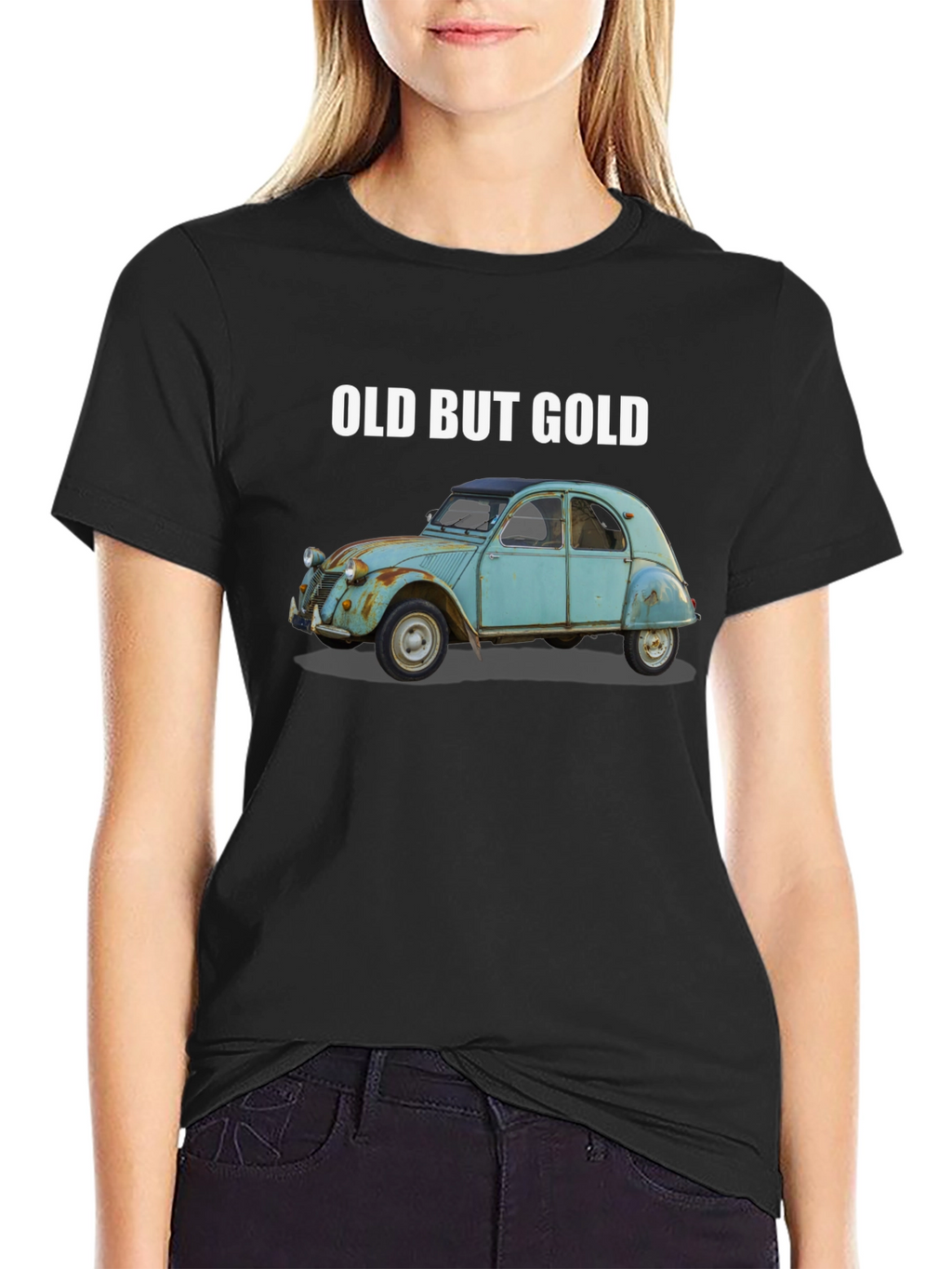 Old But Gold Classic Car T-Shirt