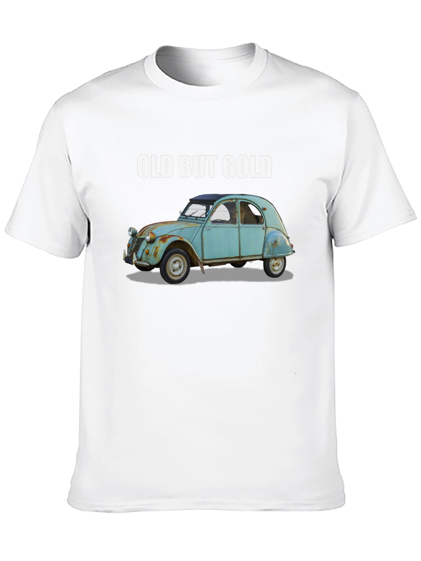 Old But Gold Classic Car T-Shirt