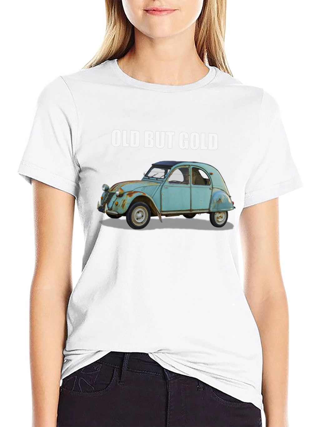 Old But Gold Classic Car T-Shirt