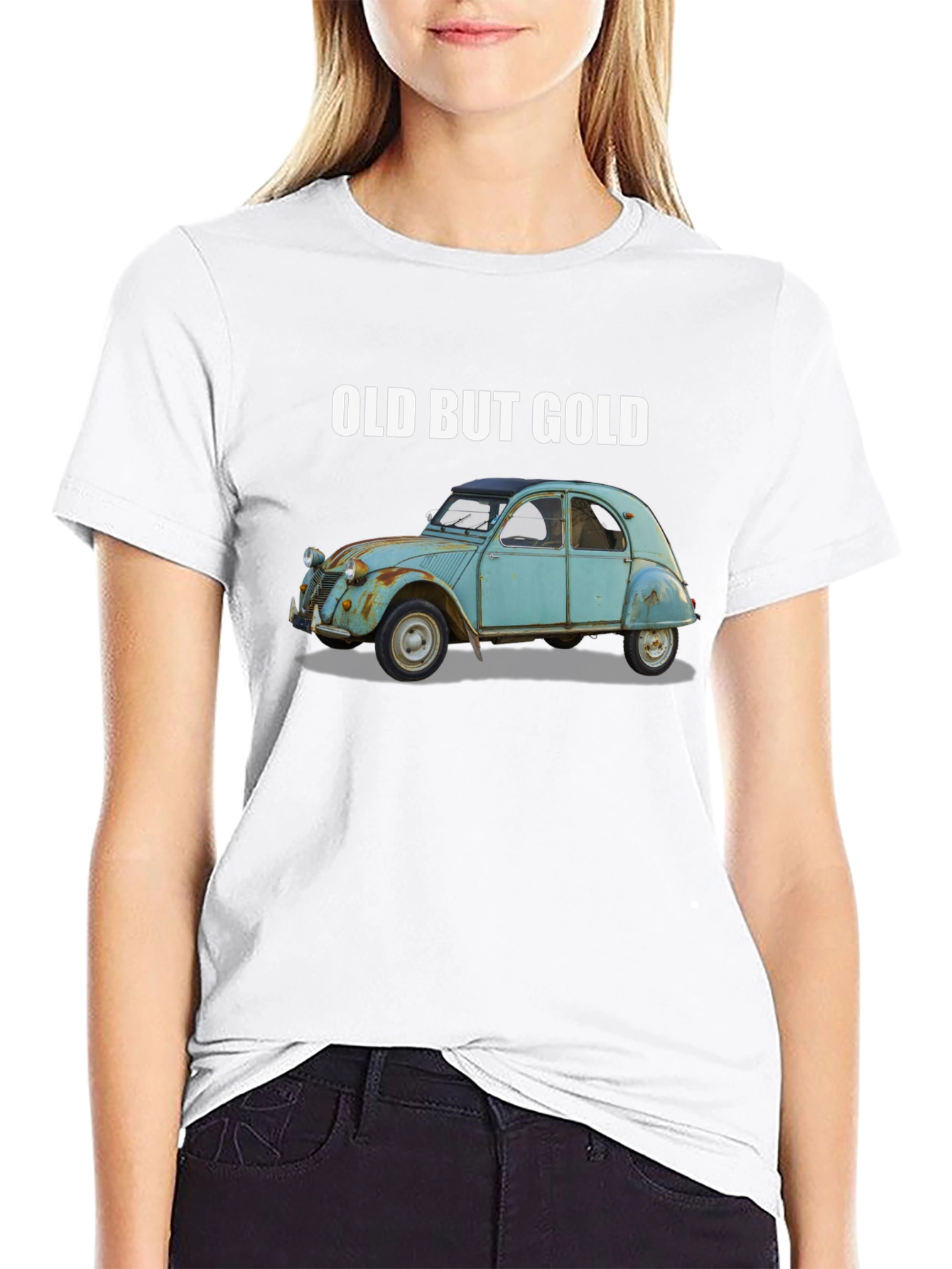 Old But Gold Classic Car T-Shirt