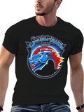 Steve Miller Band Graphic Tee - Black Cotton T-Shirt
