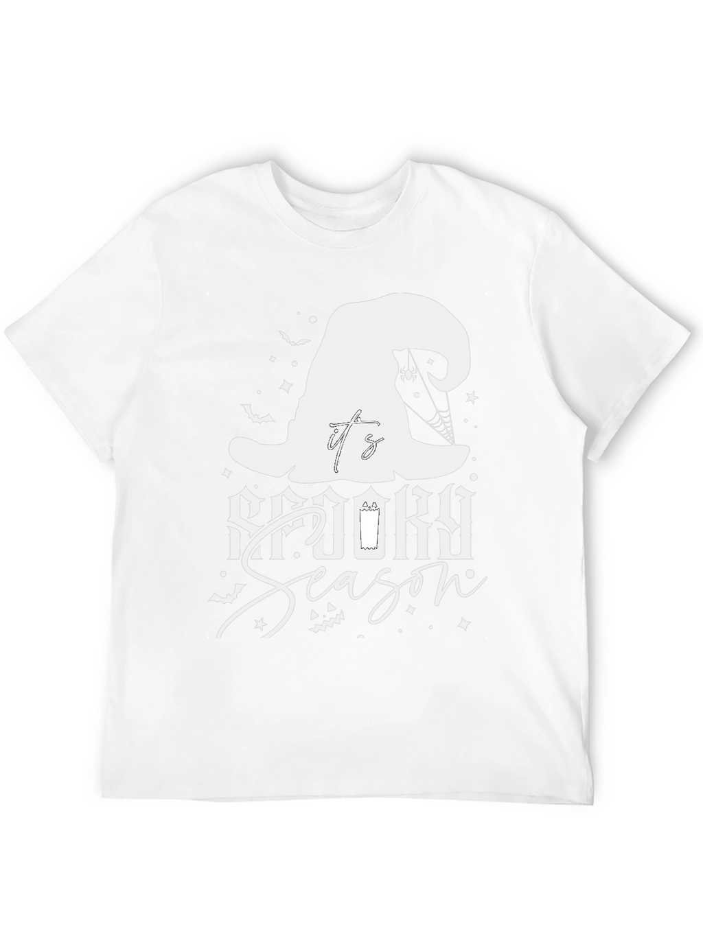Spooky Season Halloween T-Shirt - Witch Hat Design