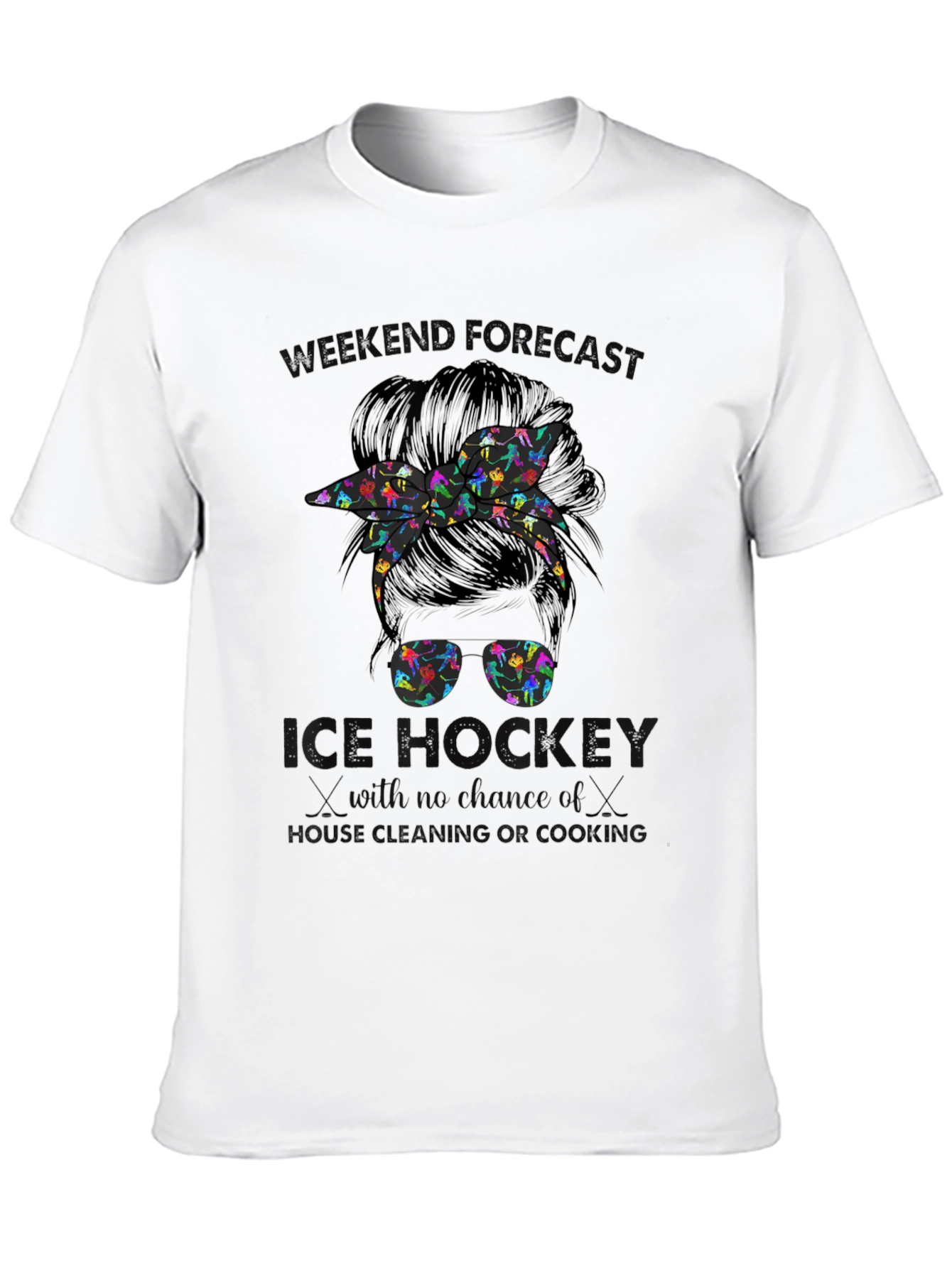 Ice Hockey Weekend Forecast T-Shirt