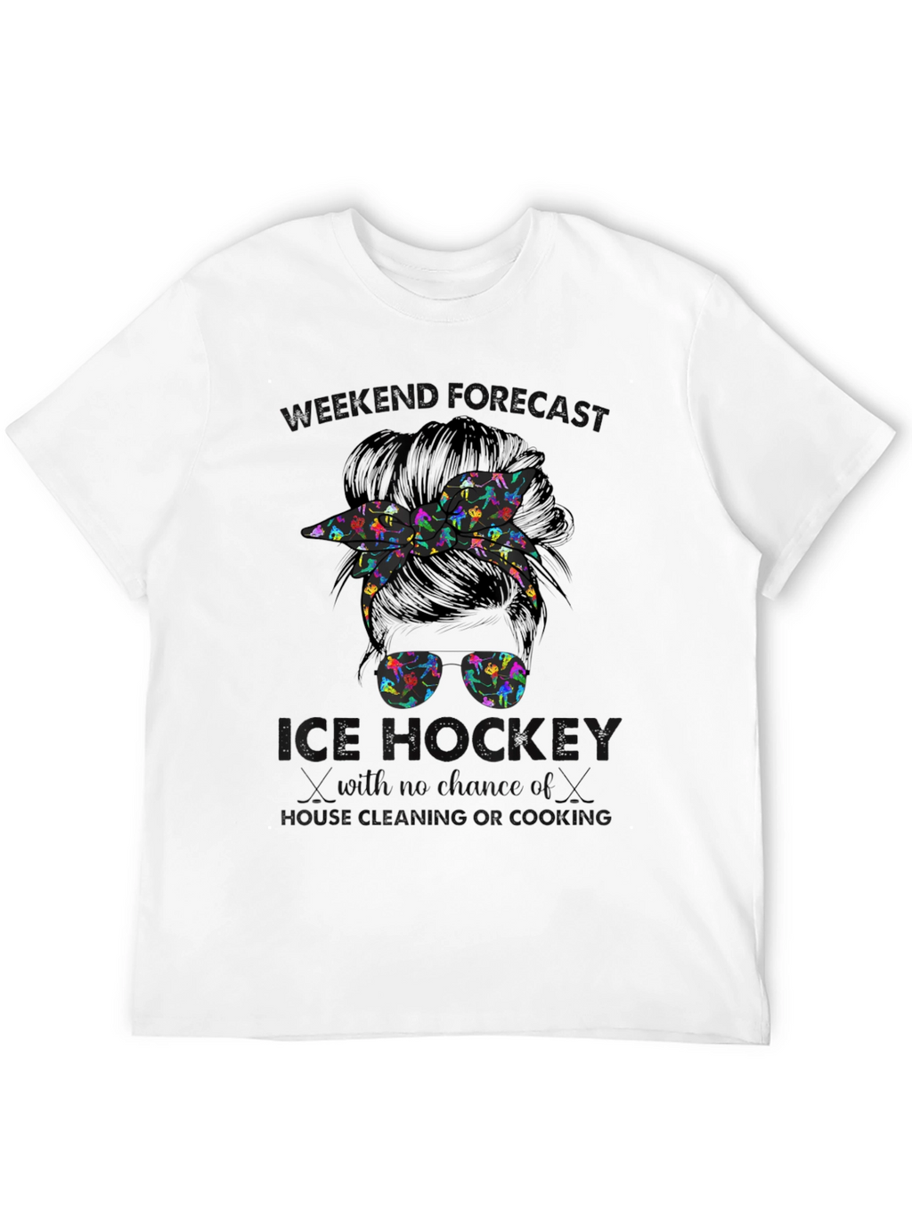 Ice Hockey Weekend Forecast T-Shirt