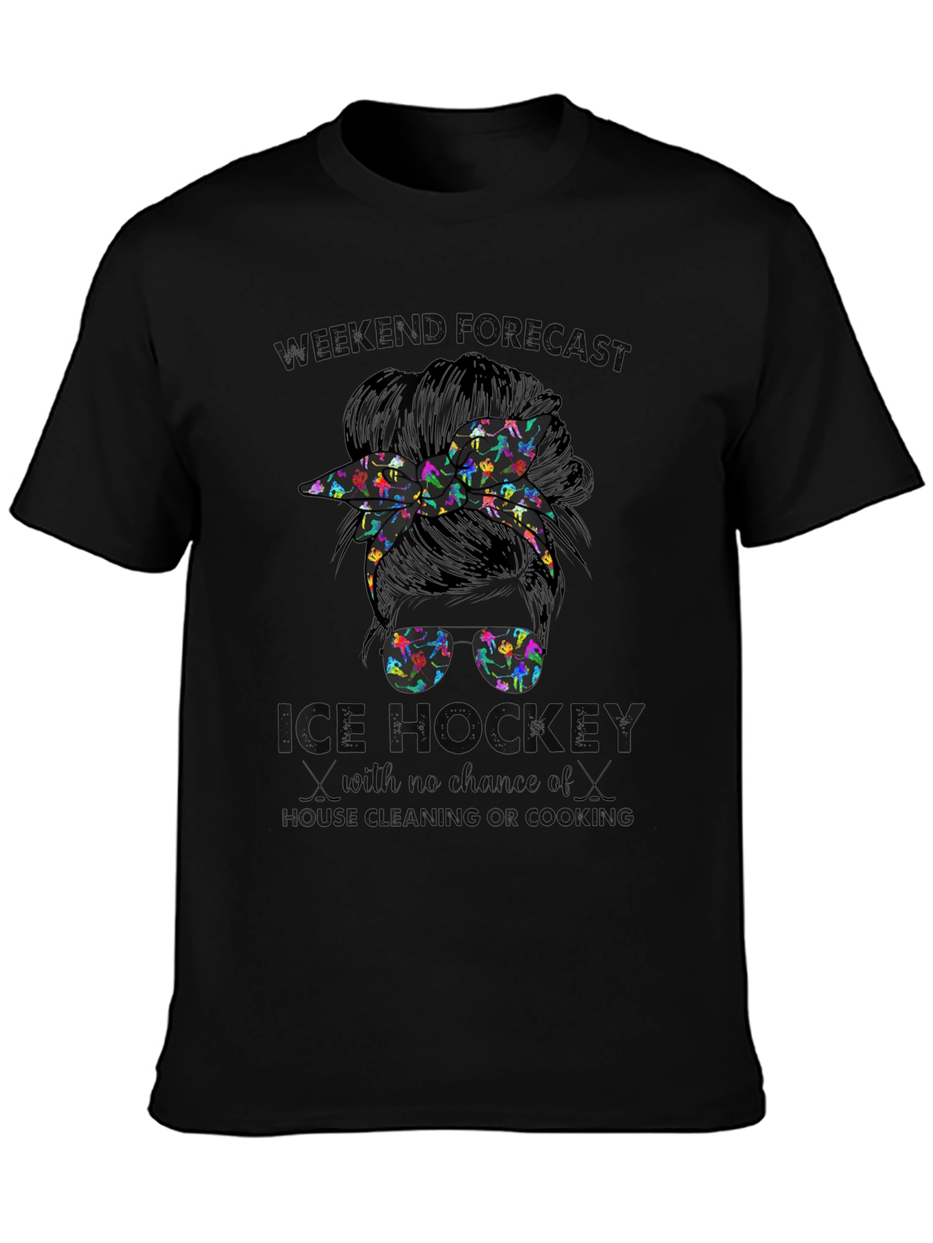 Ice Hockey Weekend Forecast T-Shirt