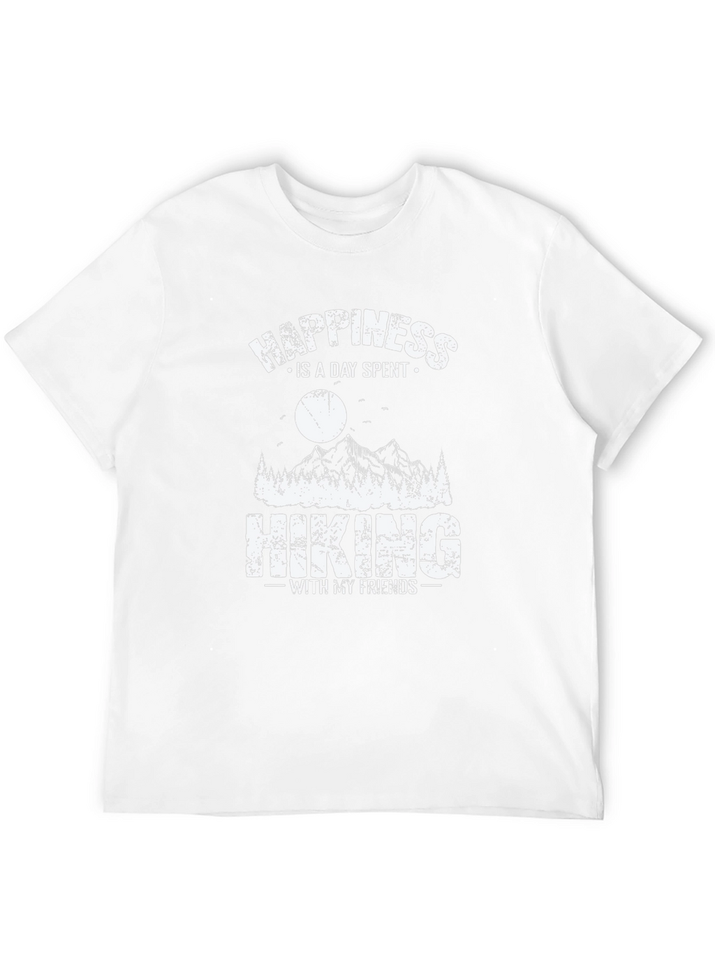 Happiness is Hiking Graphic T-Shirt