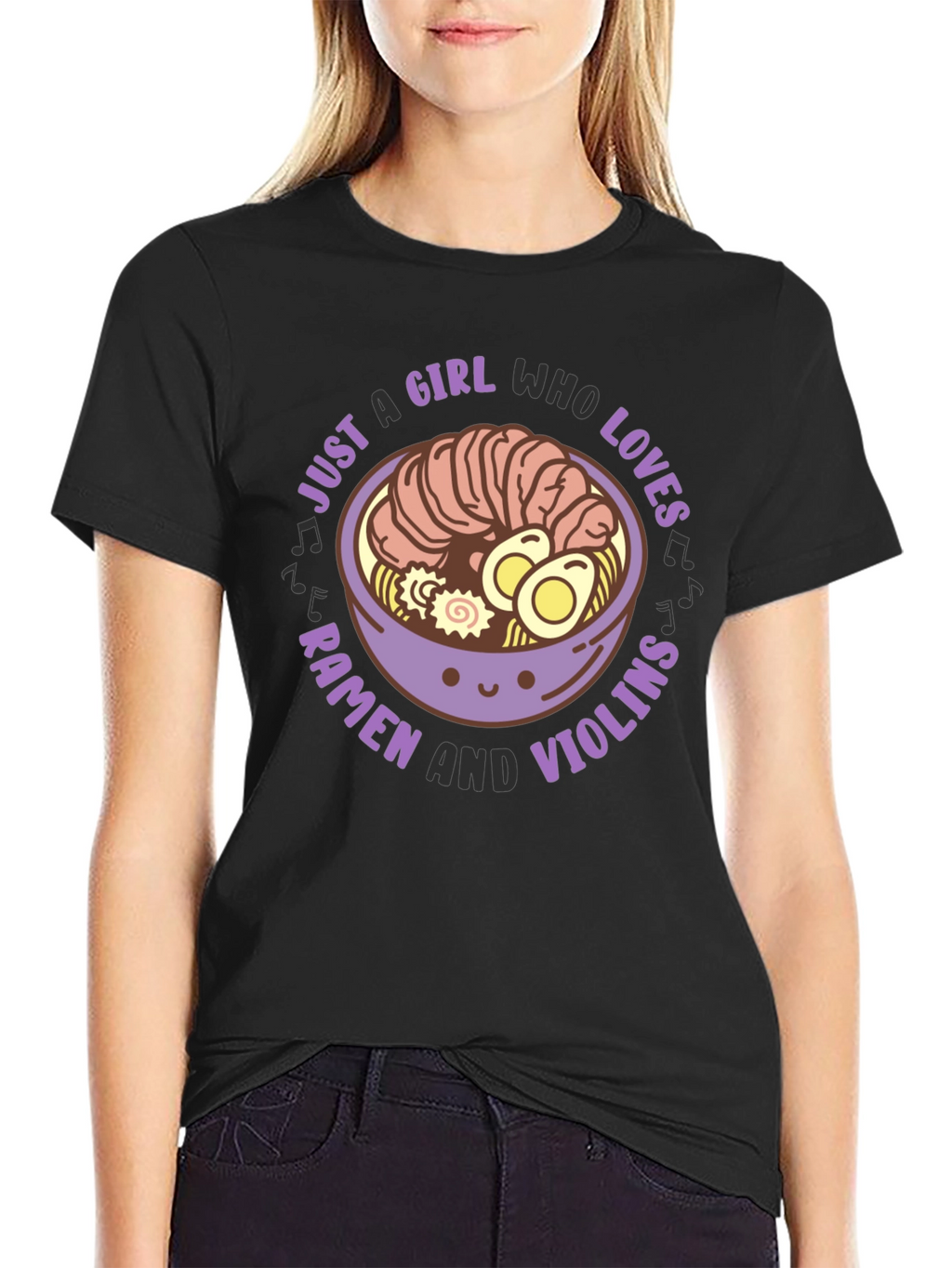 Ramen & Violins Girls T-Shirt