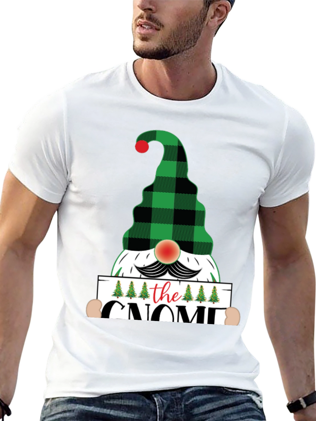 Festive Gnome Graphic Tee
