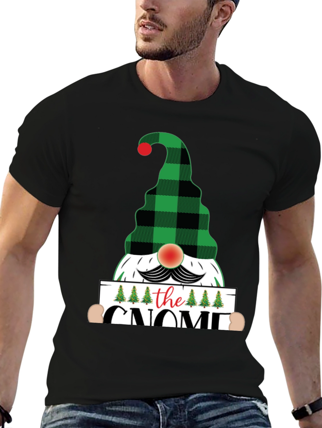 Festive Gnome Graphic Tee