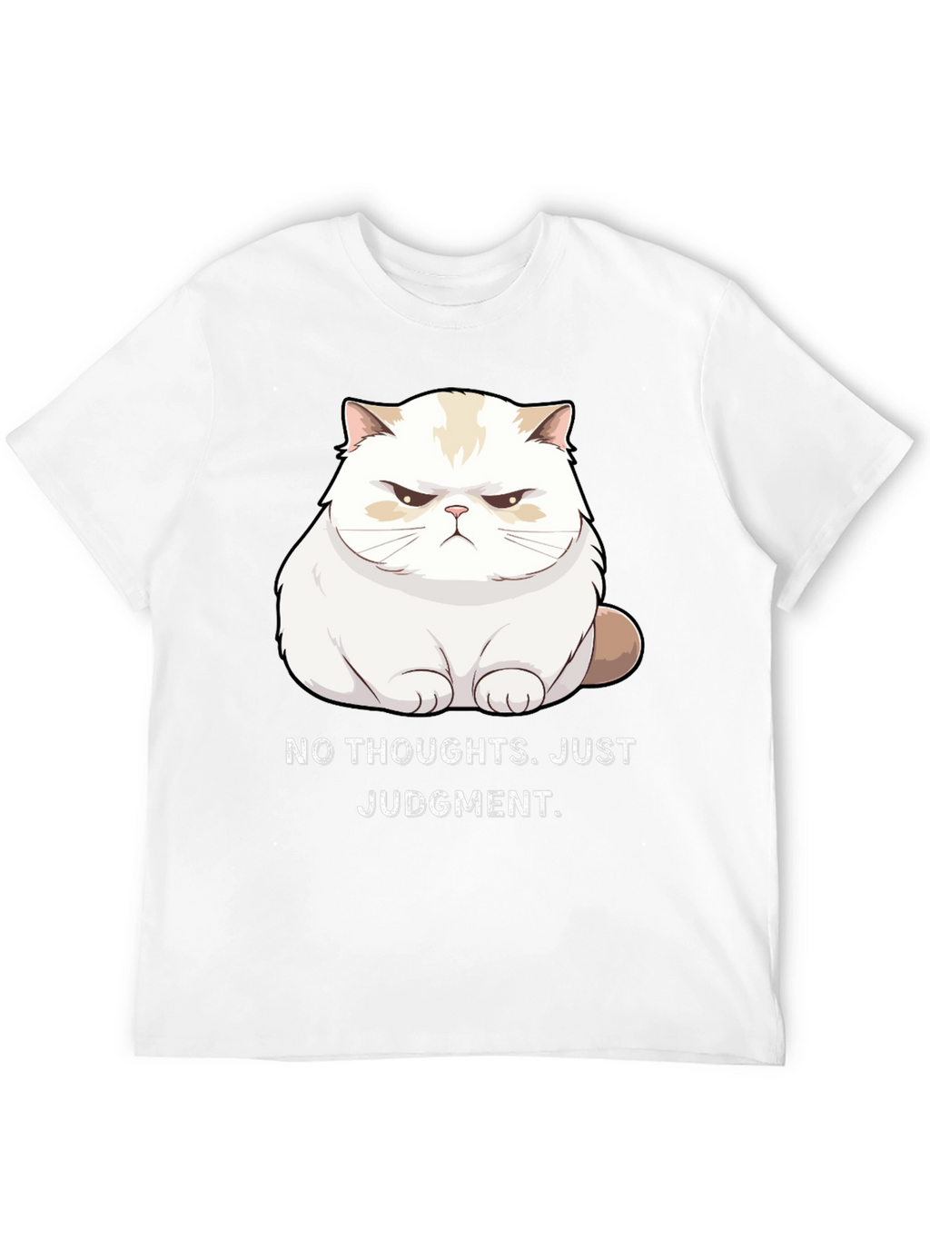 Grumpy Cat Tee - No Thoughts Just Judgment