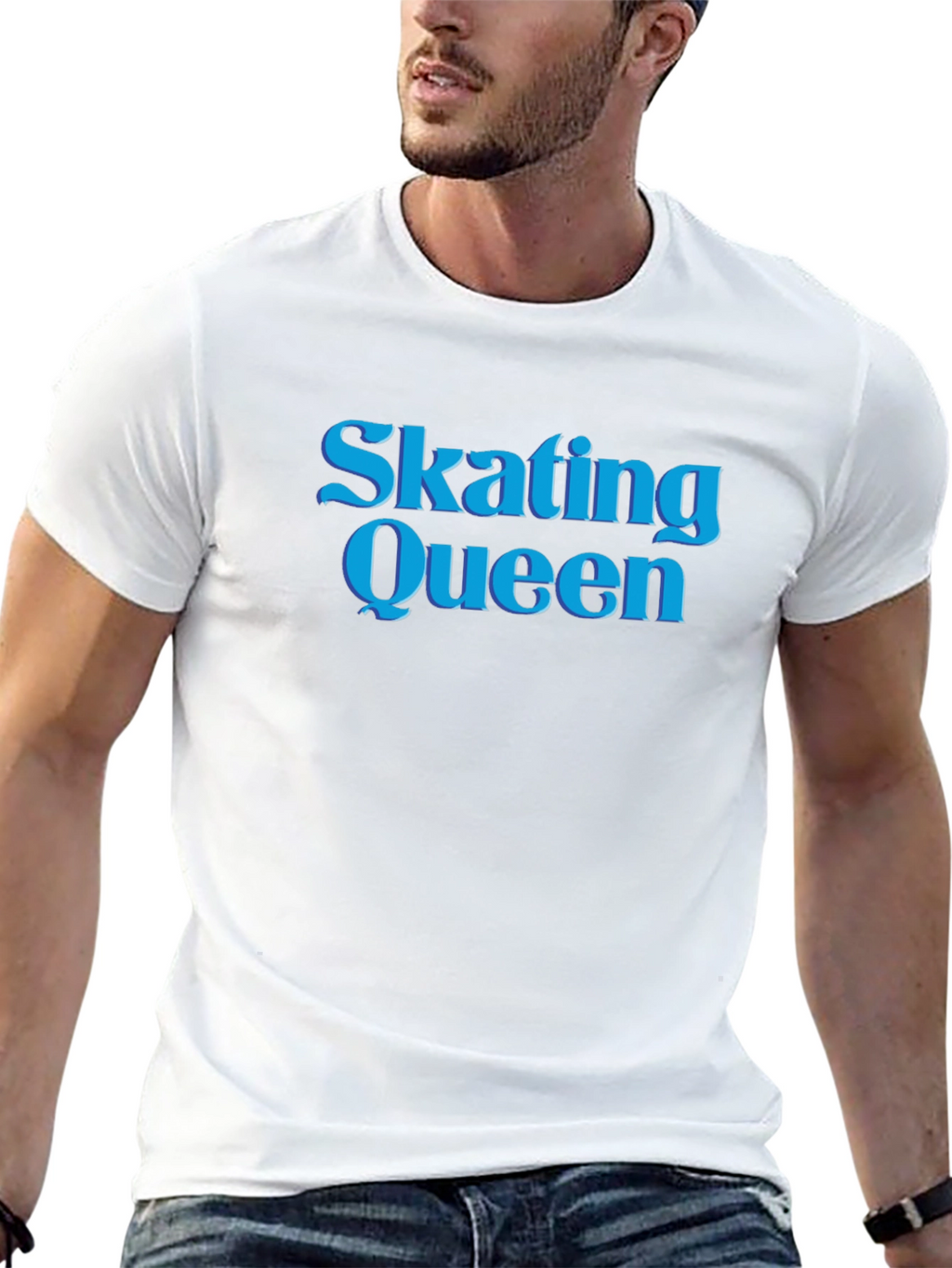 Skating Queen Black T-Shirt