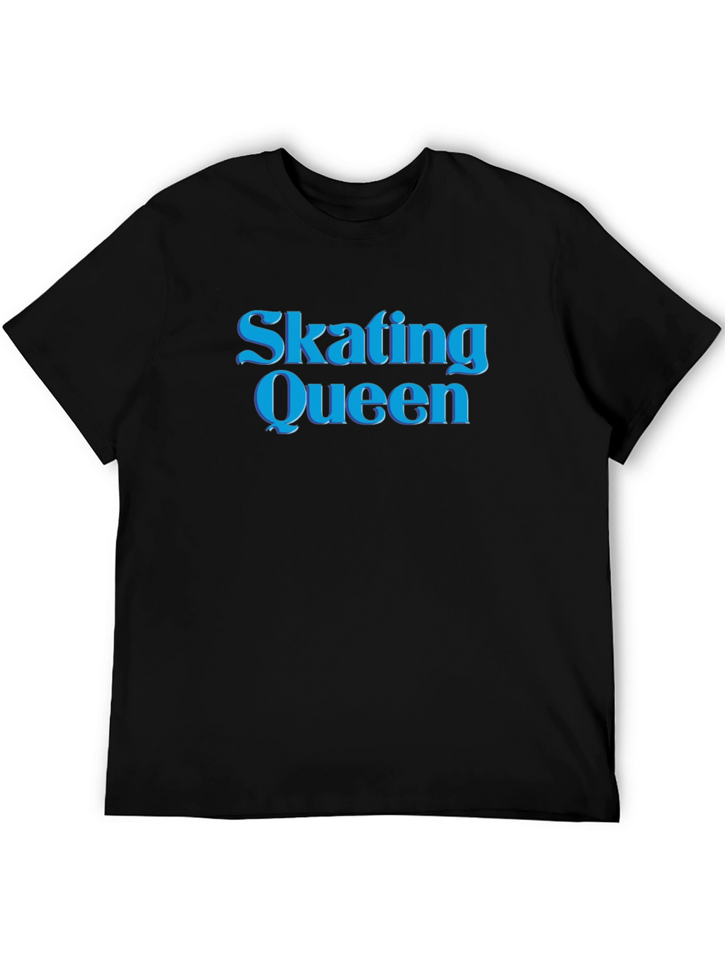 Skating Queen Black T-Shirt