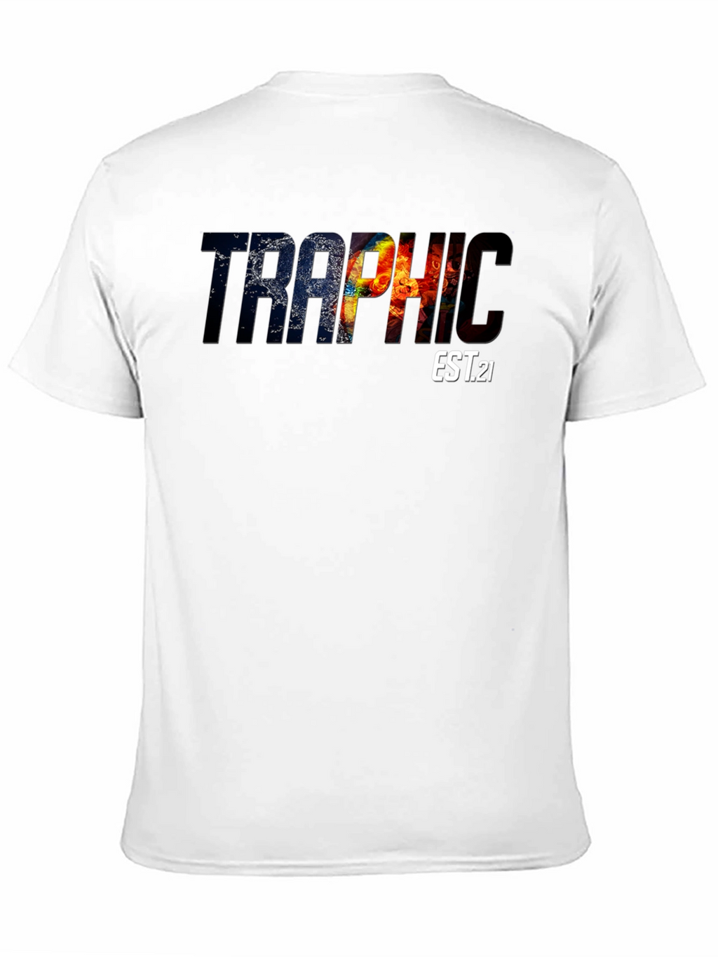 Traphic EST.21 Graphic Tee - Black