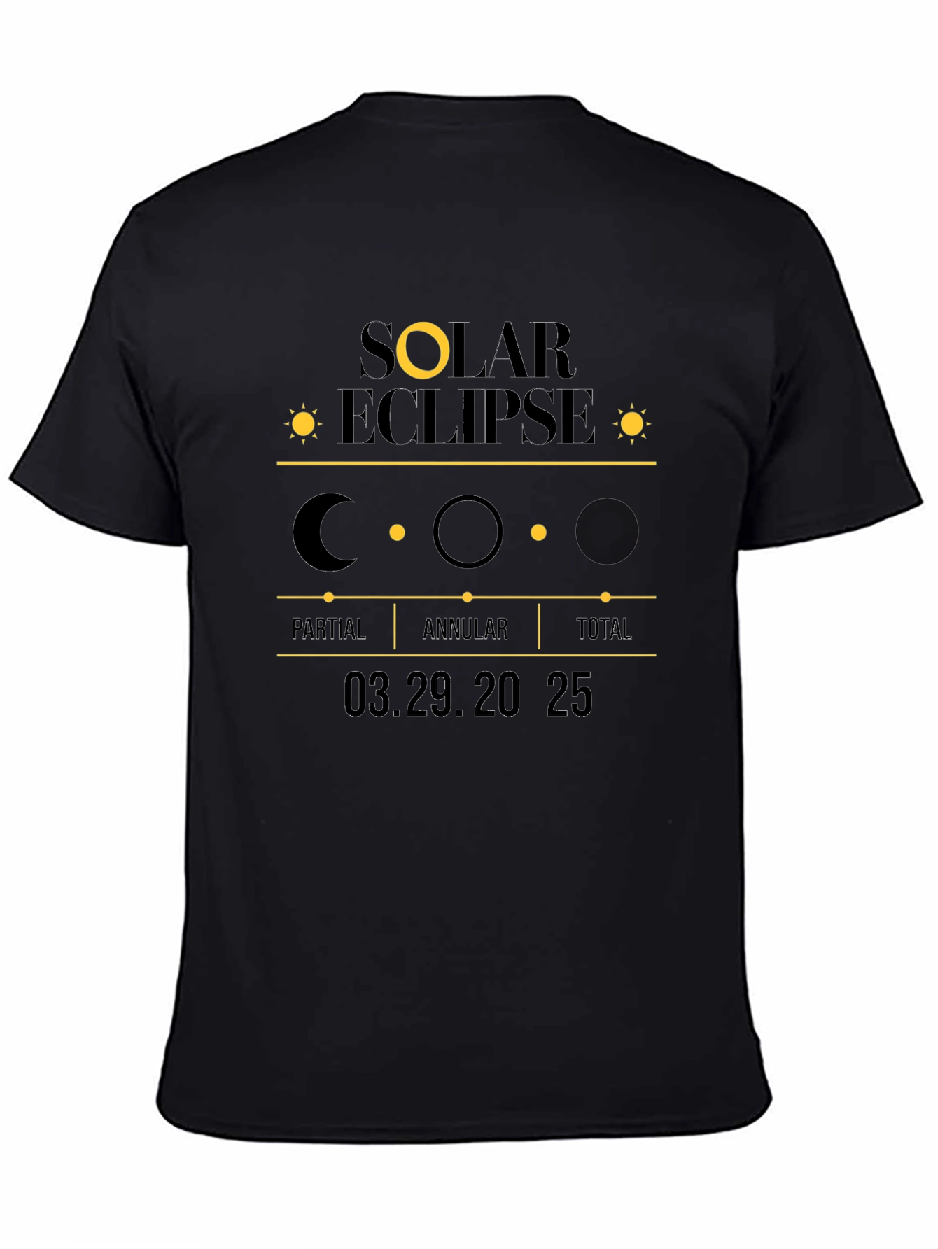 Solar Eclipse Graphic Tee - March 29 2025