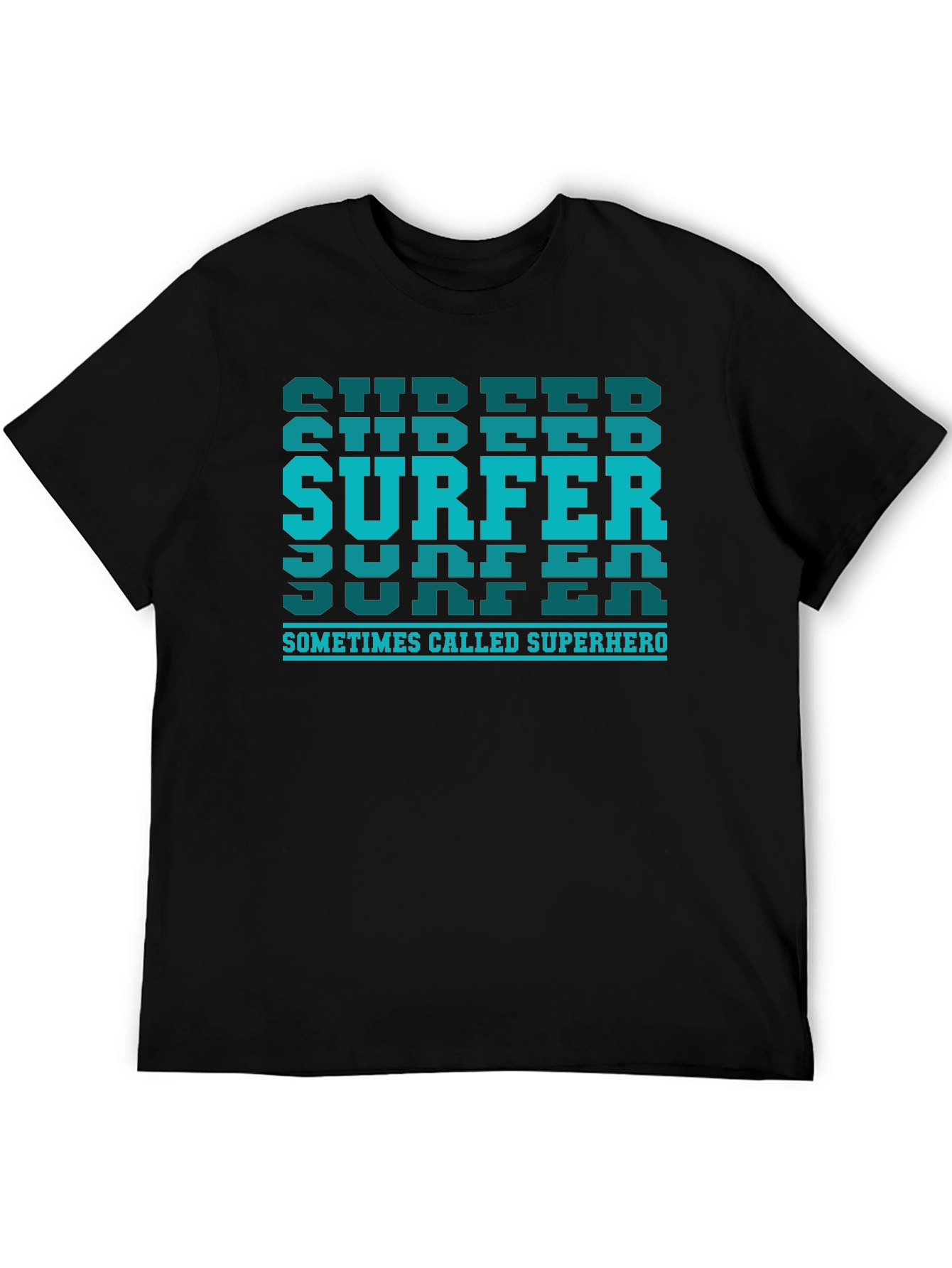Surfer Superhero Graphic Tee