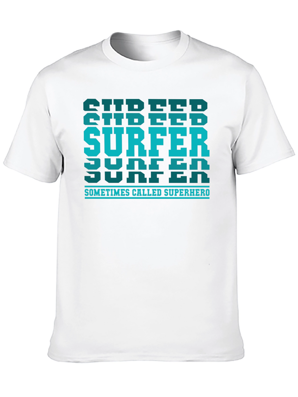 Surfer Superhero Graphic Tee