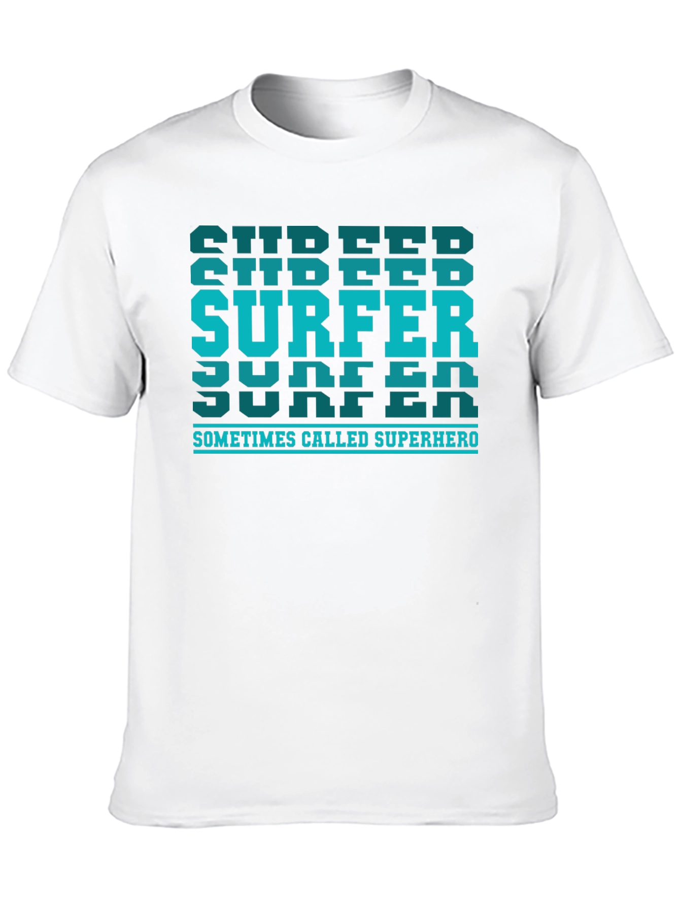 Surfer Superhero Graphic Tee