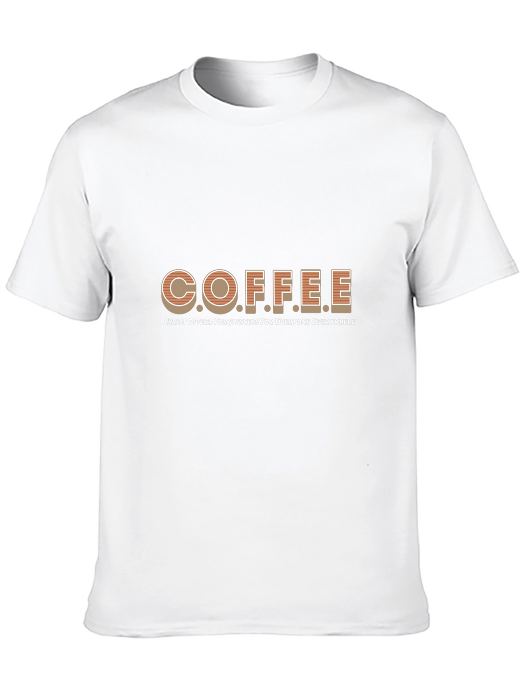 Coffee Acronym T-Shirt: Christ Offers Forgiveness