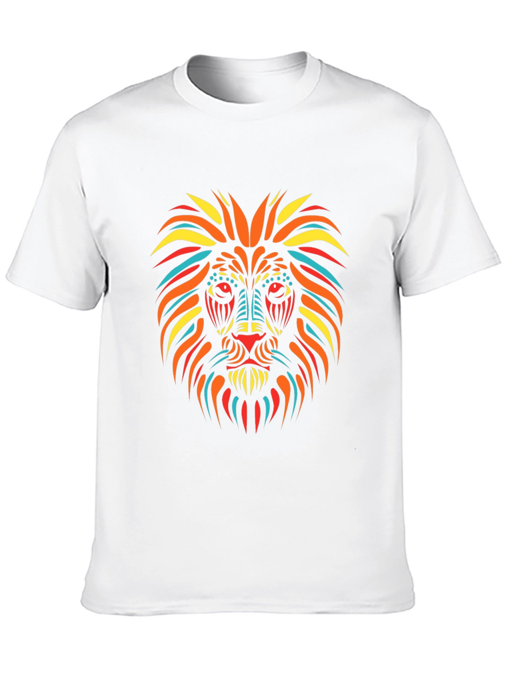 Lion Graphic Tee - Mens Black T-Shirt