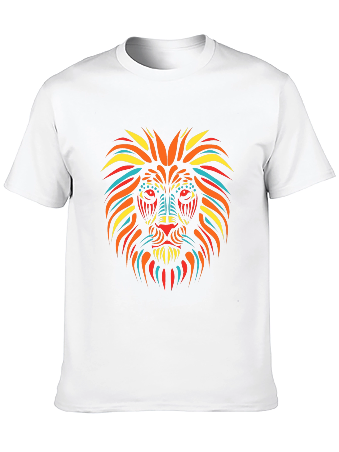 Lion Graphic Tee - Mens Black T-Shirt