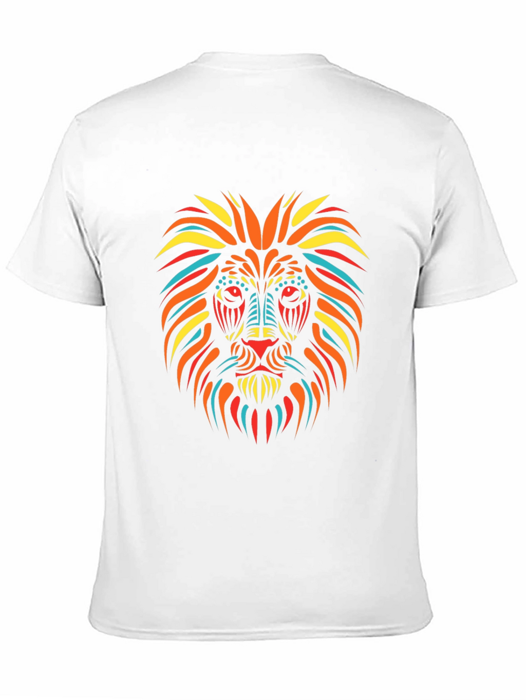 Lion Graphic Tee - Mens Black T-Shirt