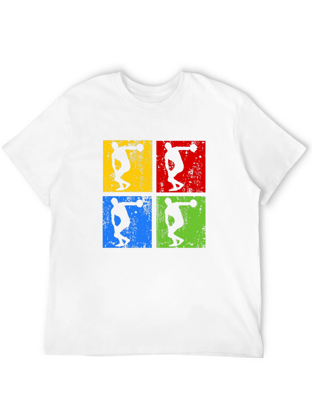 Retro Thrower Graphic Tee - Black