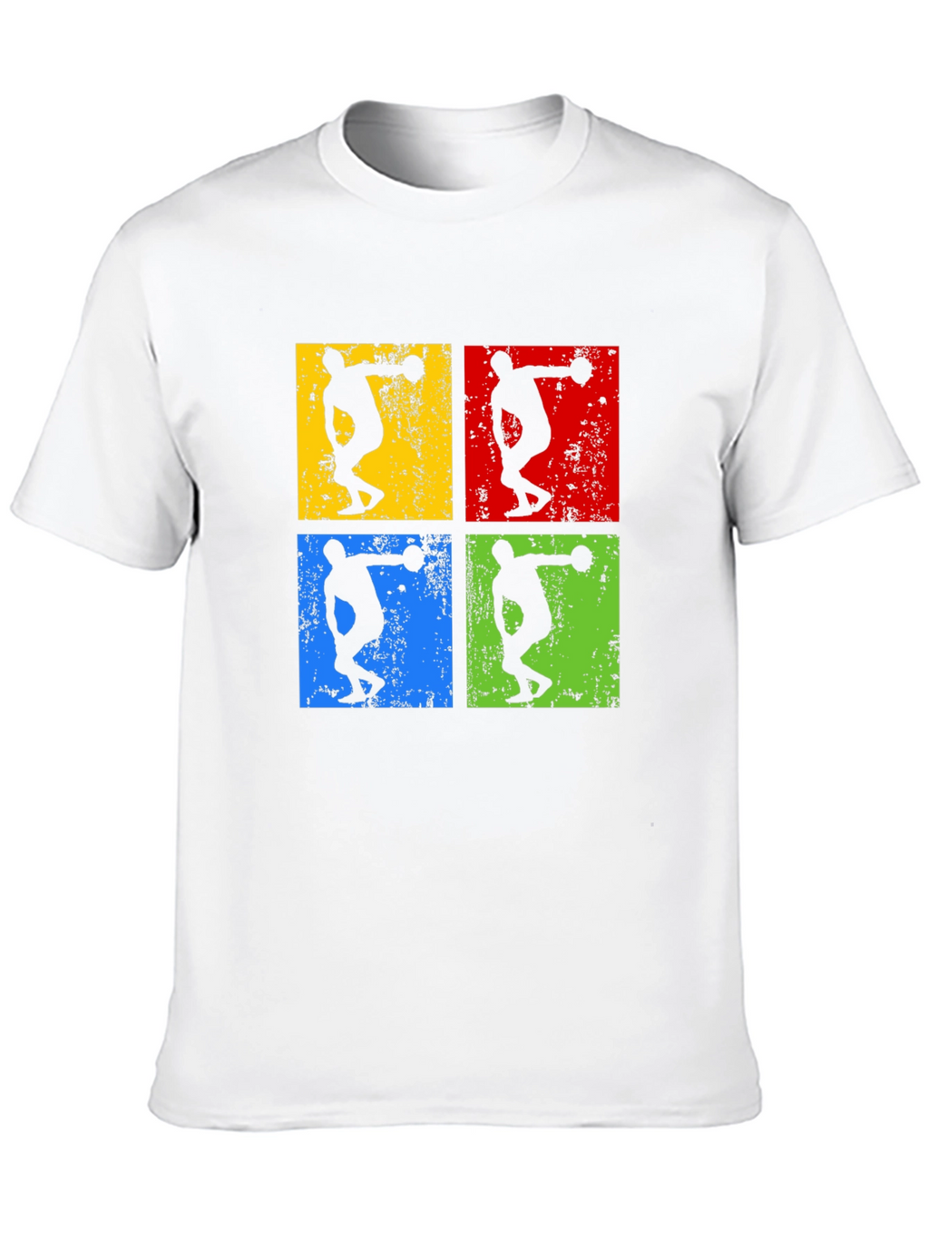 Retro Thrower Graphic Tee - Black