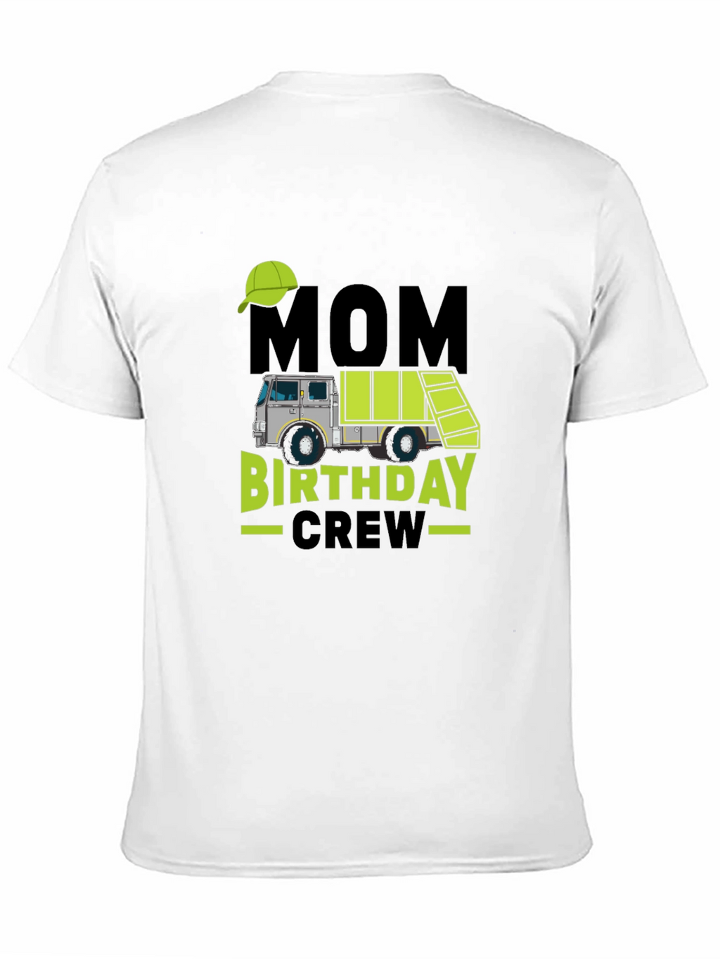 Mom Birthday Crew Garbage Truck T-Shirt