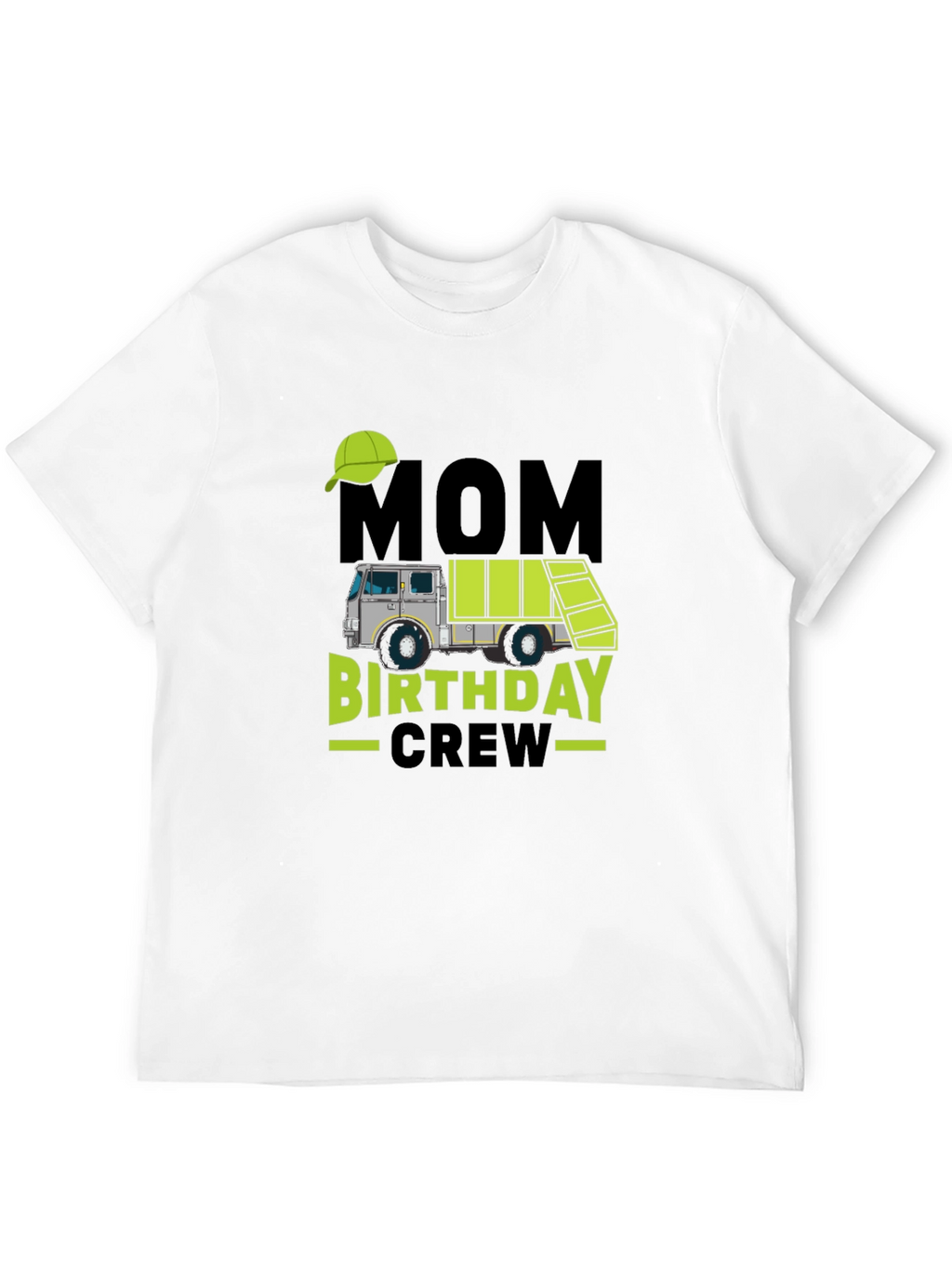 Mom Birthday Crew Garbage Truck T-Shirt
