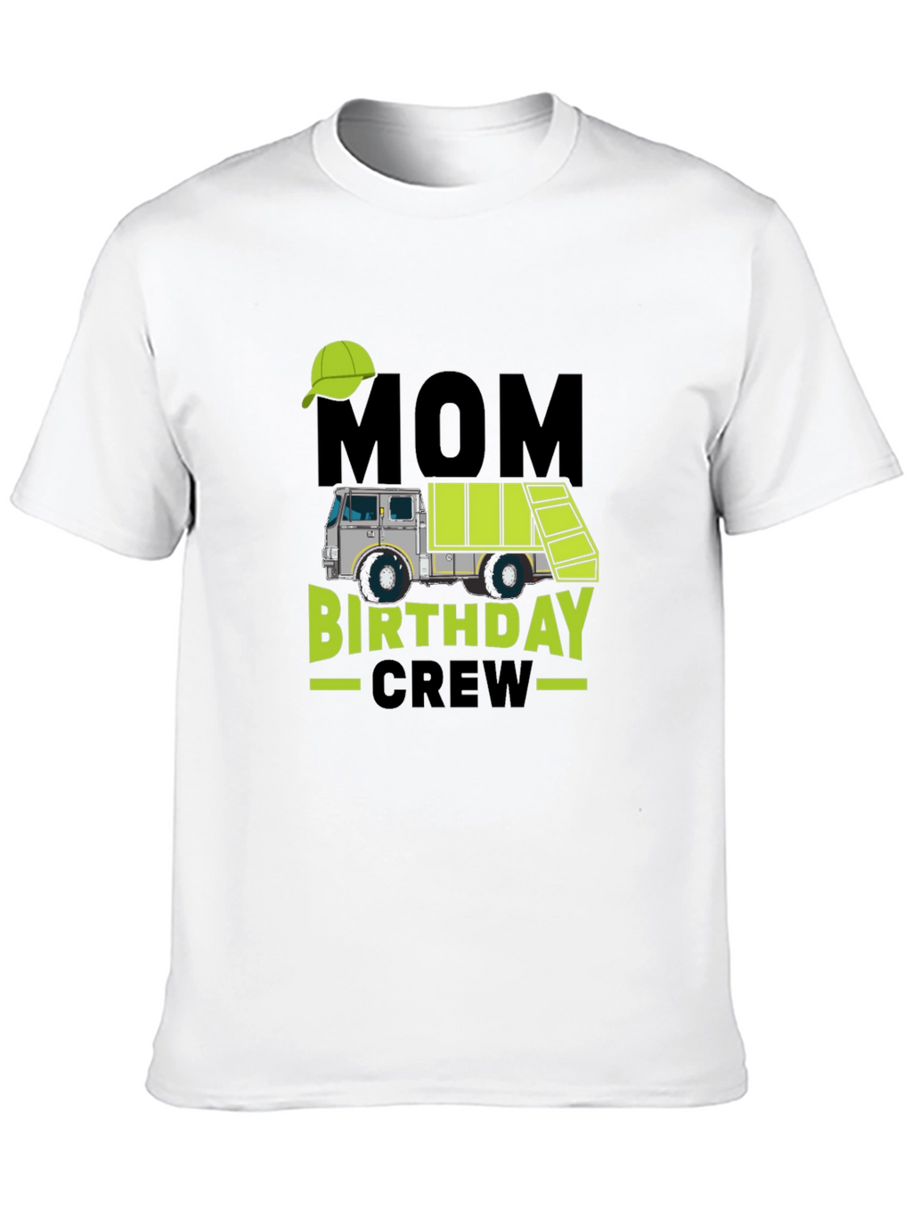Mom Birthday Crew Garbage Truck T-Shirt