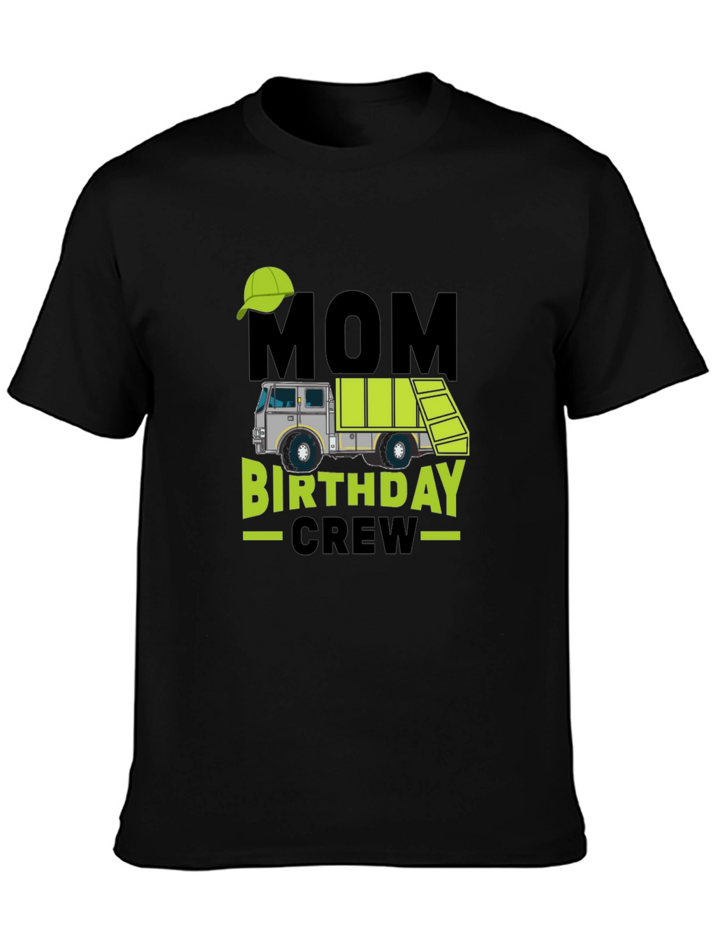 Mom Birthday Crew Garbage Truck T-Shirt