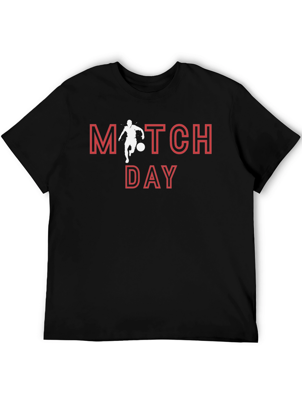 Match Day Graphic Tee - Soccer Fan T-Shirt