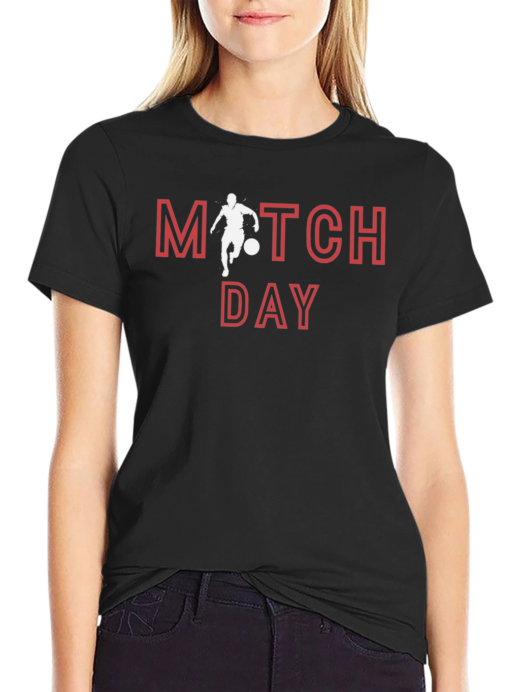 Match Day Graphic Tee - Soccer Fan T-Shirt