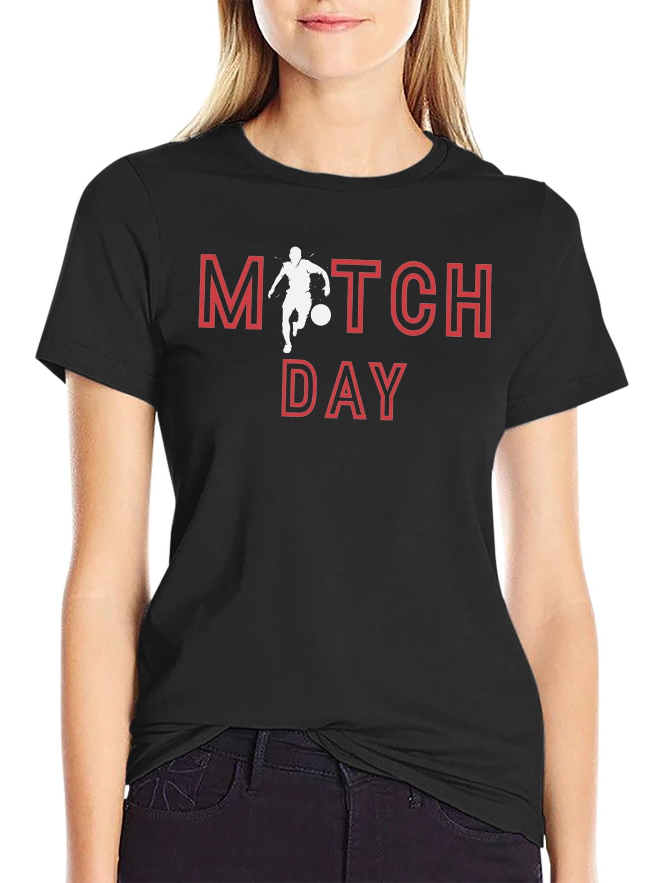 Match Day Graphic Tee - Soccer Fan T-Shirt