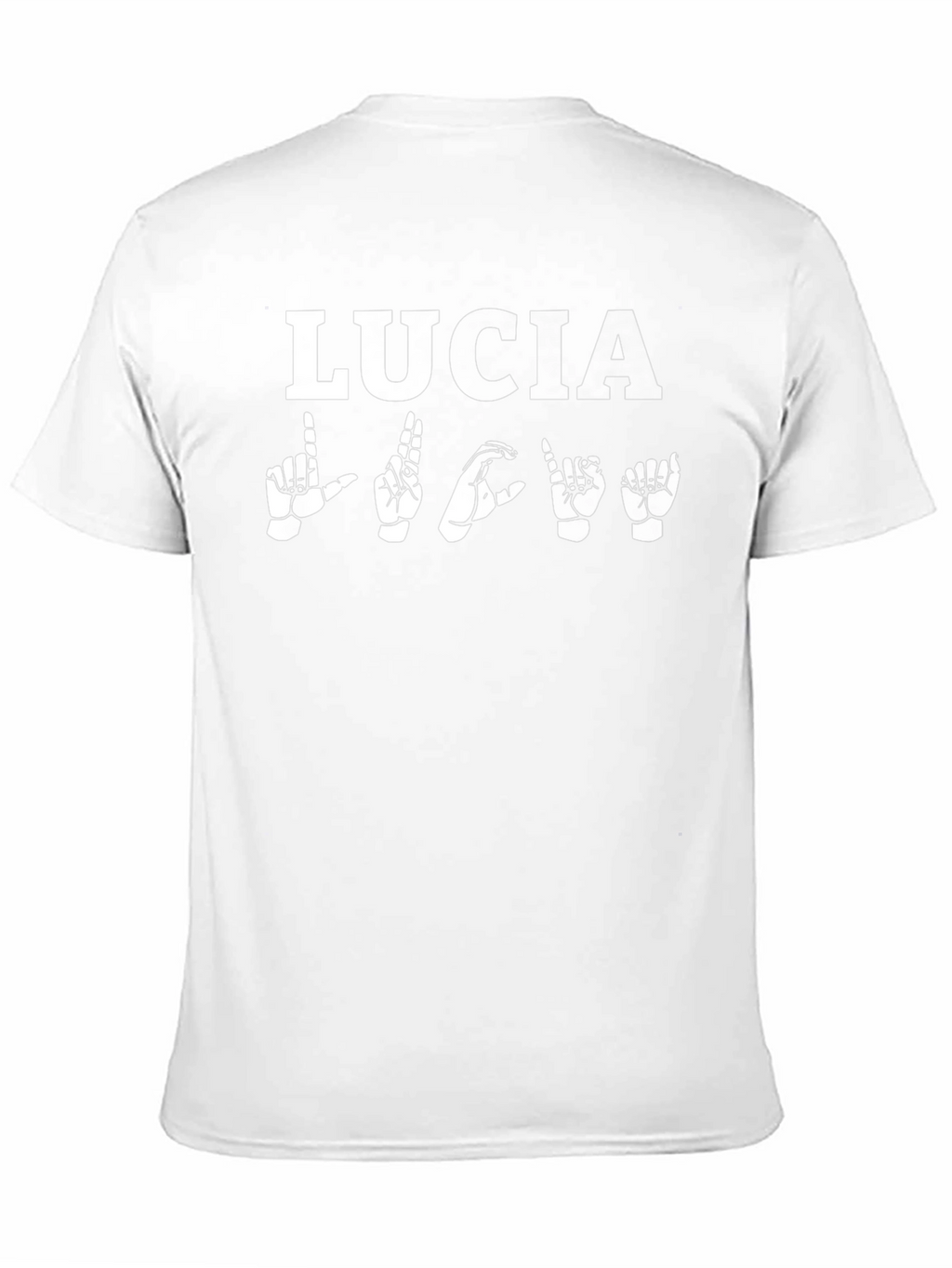 Lucia ASL Black T-Shirt