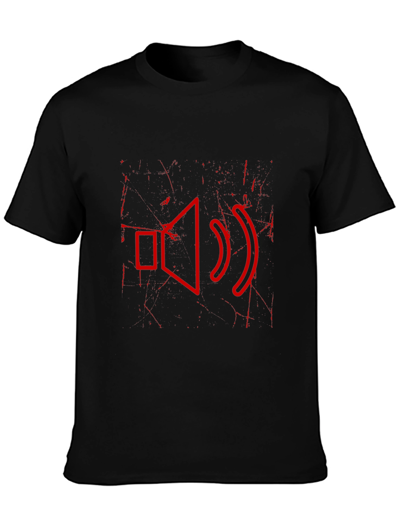 Sound Graphic Black T-Shirt