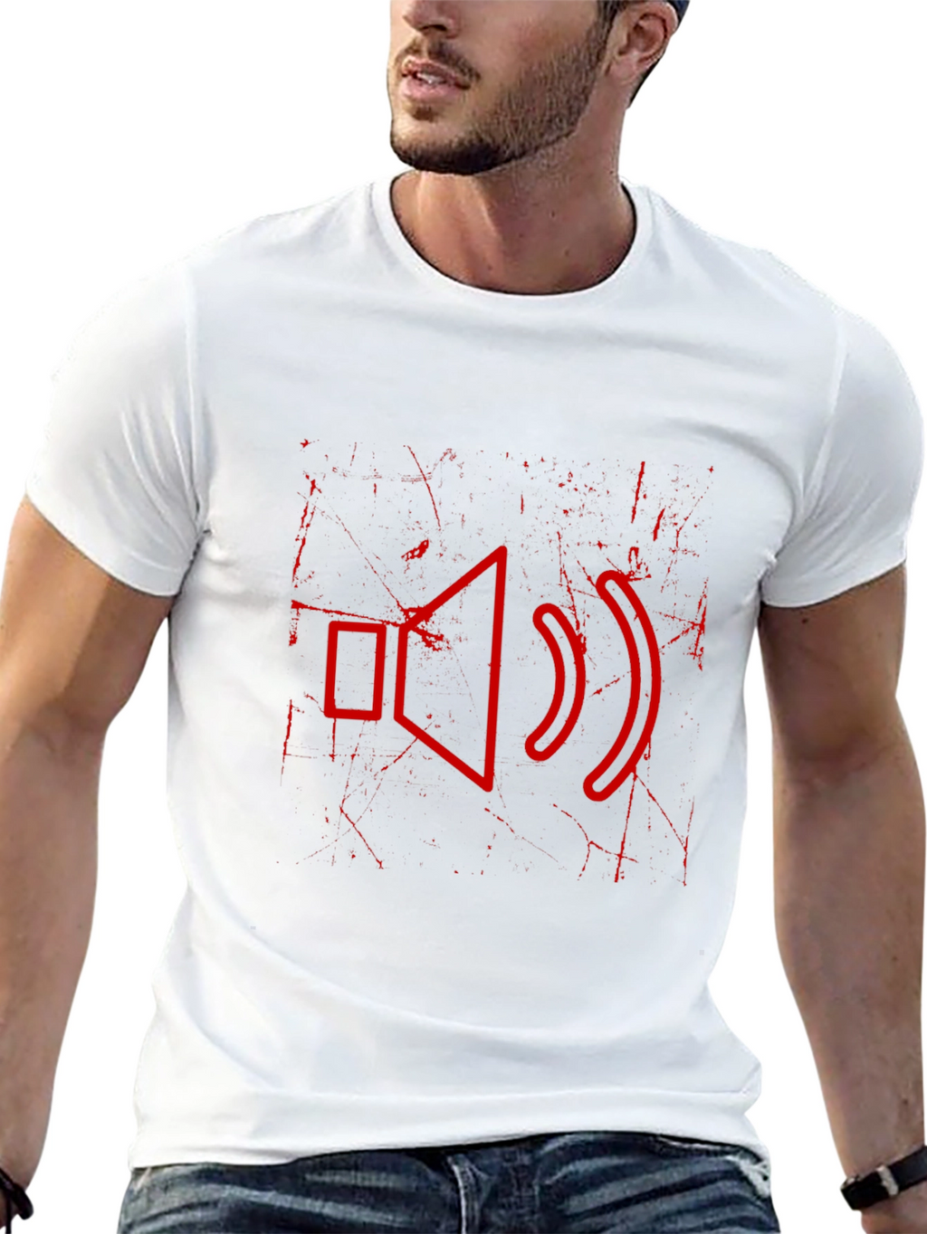 Sound Graphic Black T-Shirt