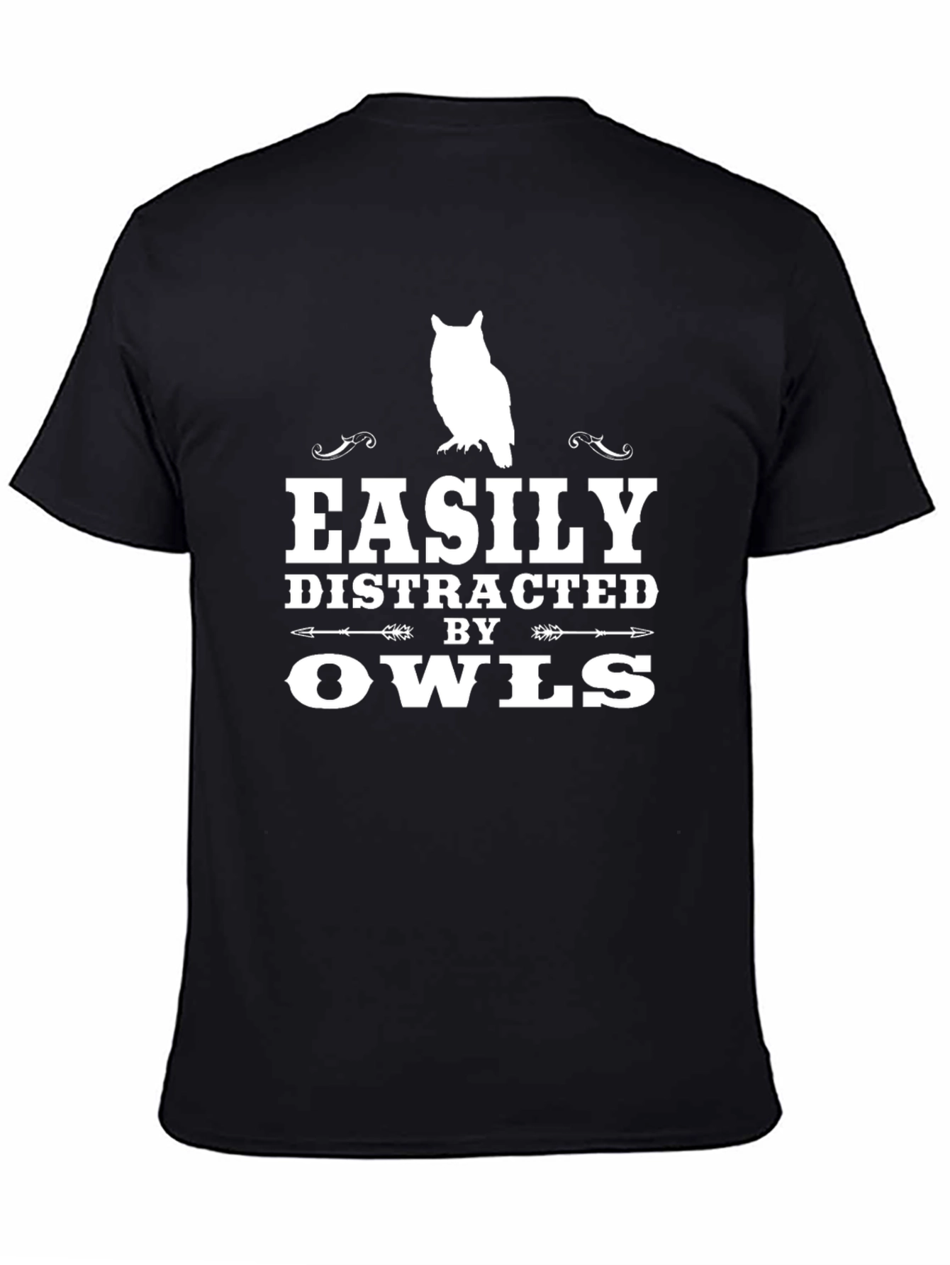 Easily Distracted By Owls T-Shirt