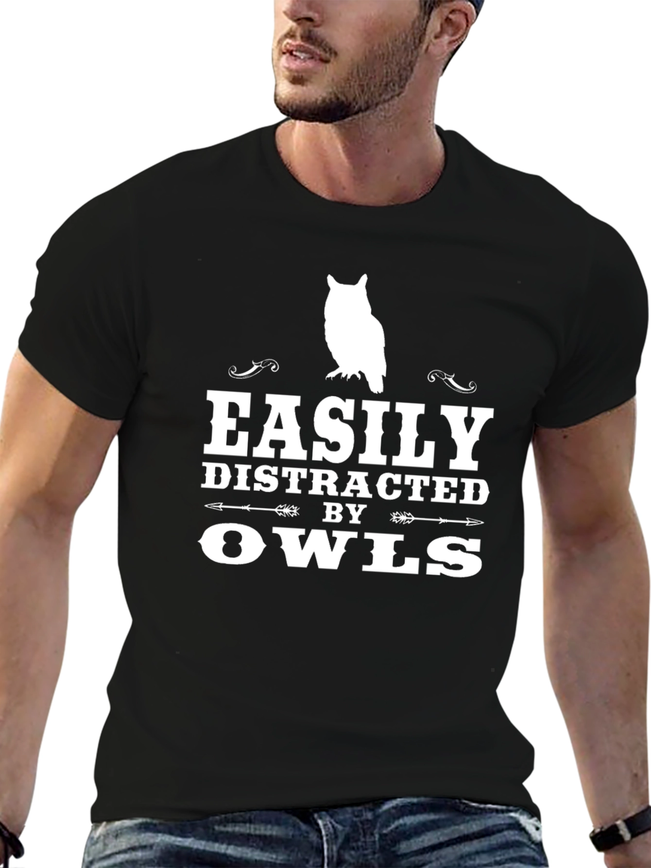 Easily Distracted By Owls T-Shirt
