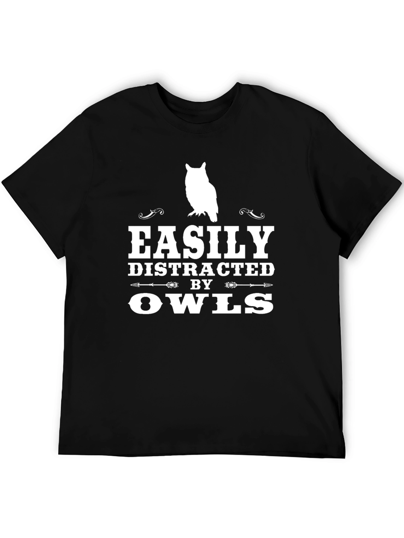Easily Distracted By Owls T-Shirt