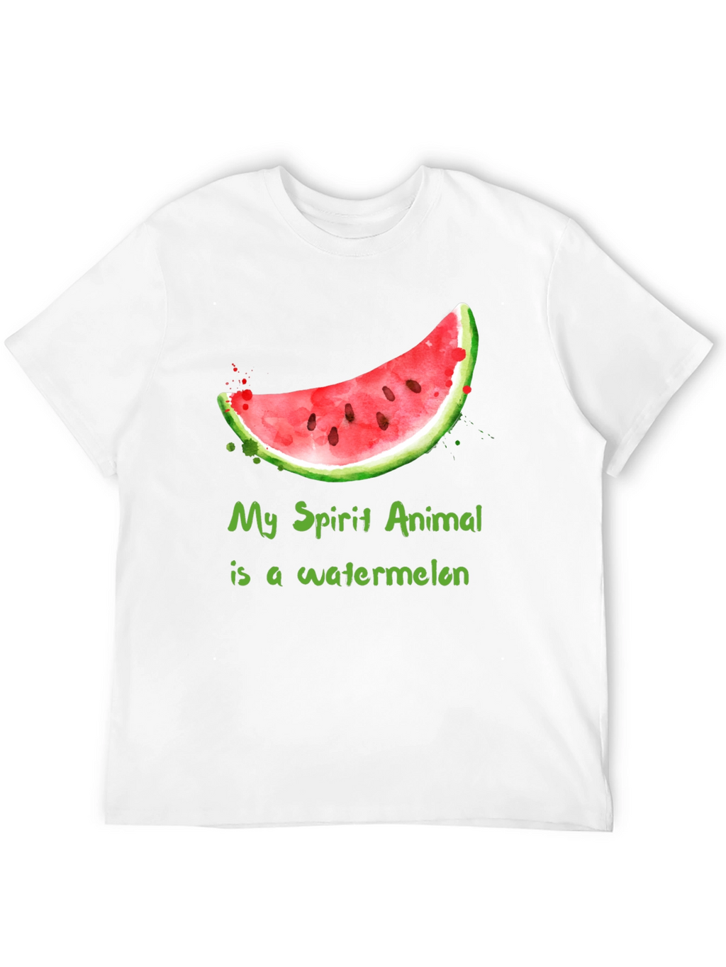 Watermelon Spirit Animal T-Shirt - Funny Fruit Tee