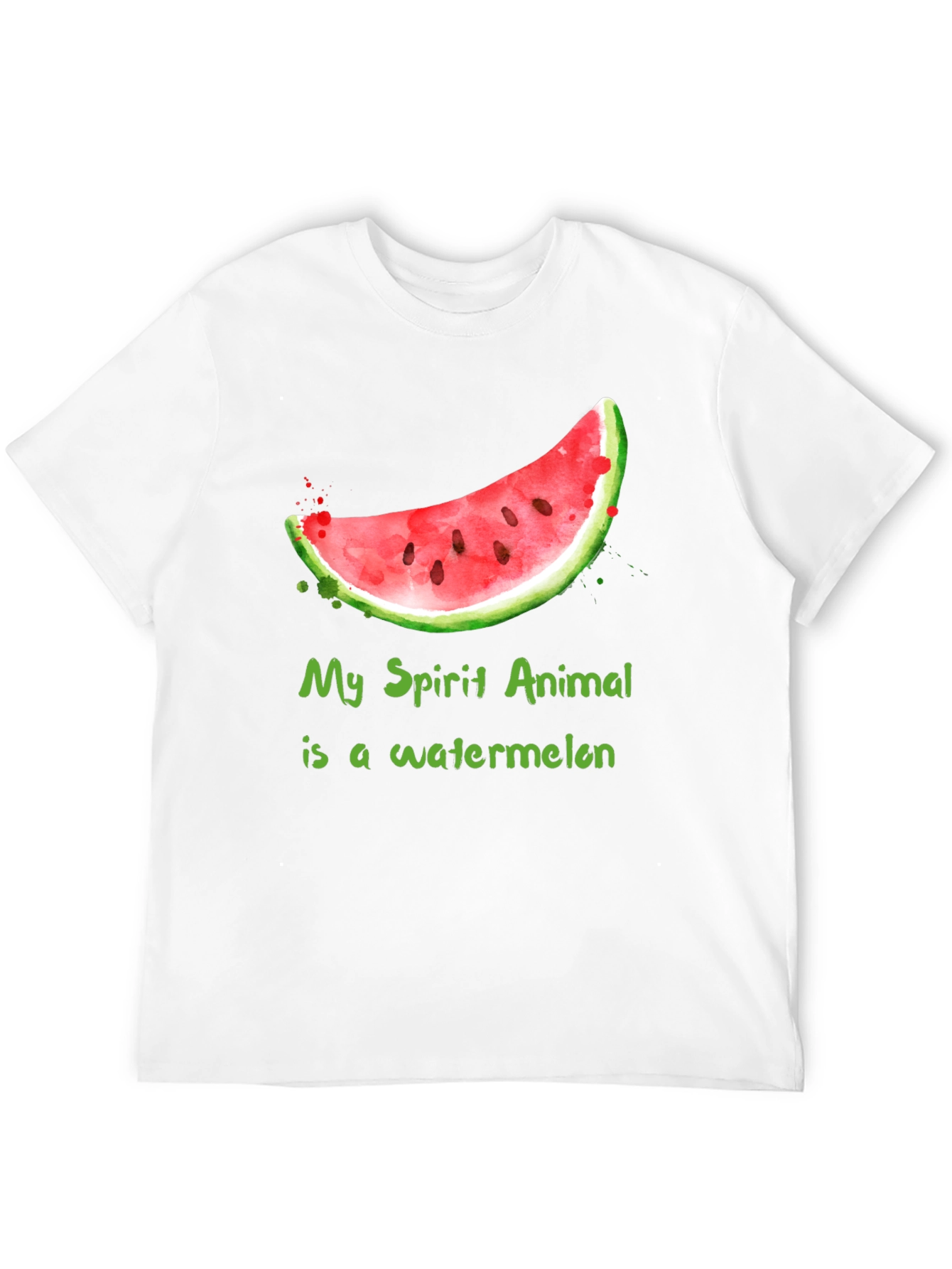 Watermelon Spirit Animal T-Shirt - Funny Fruit Tee