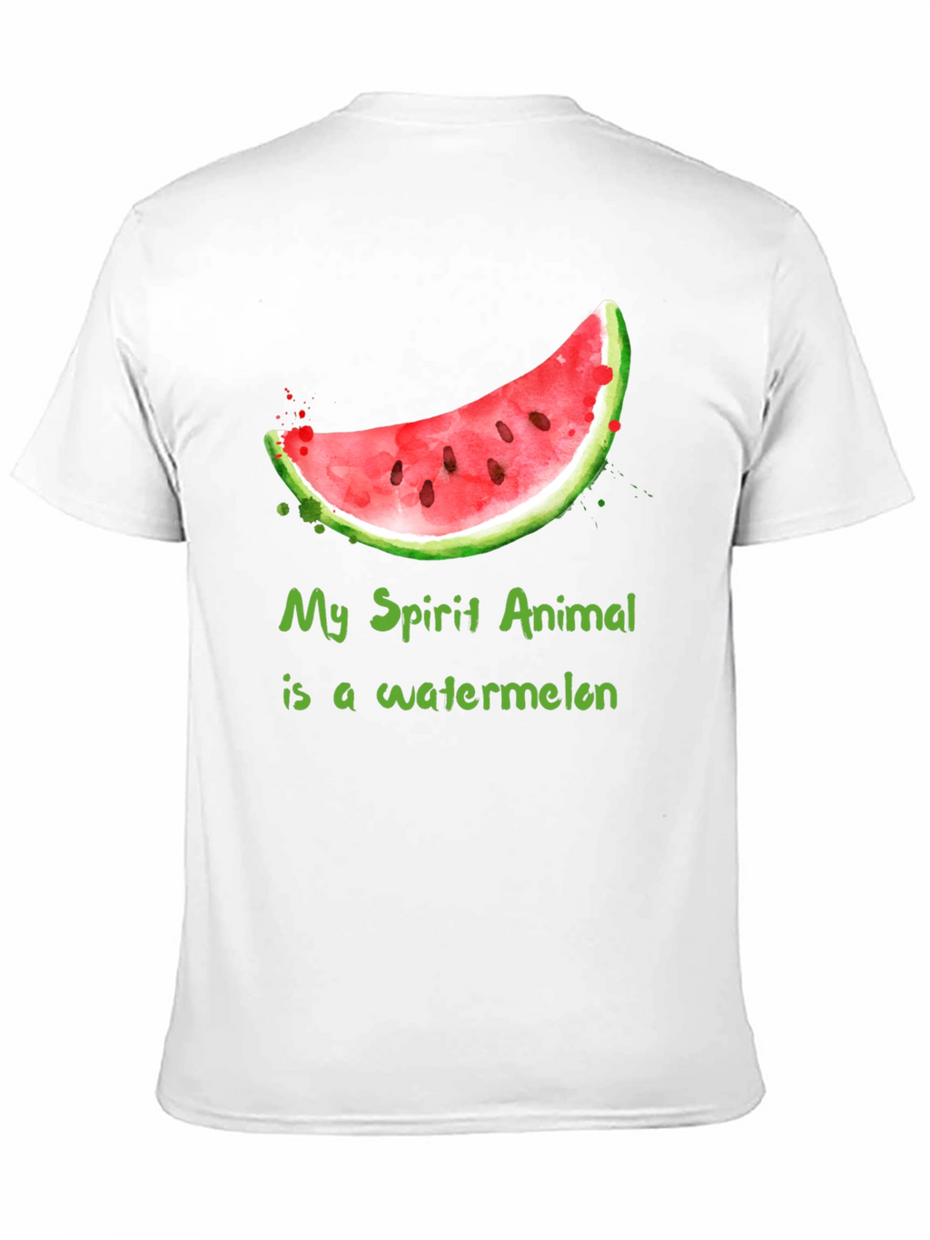 Watermelon Spirit Animal T-Shirt - Funny Fruit Tee