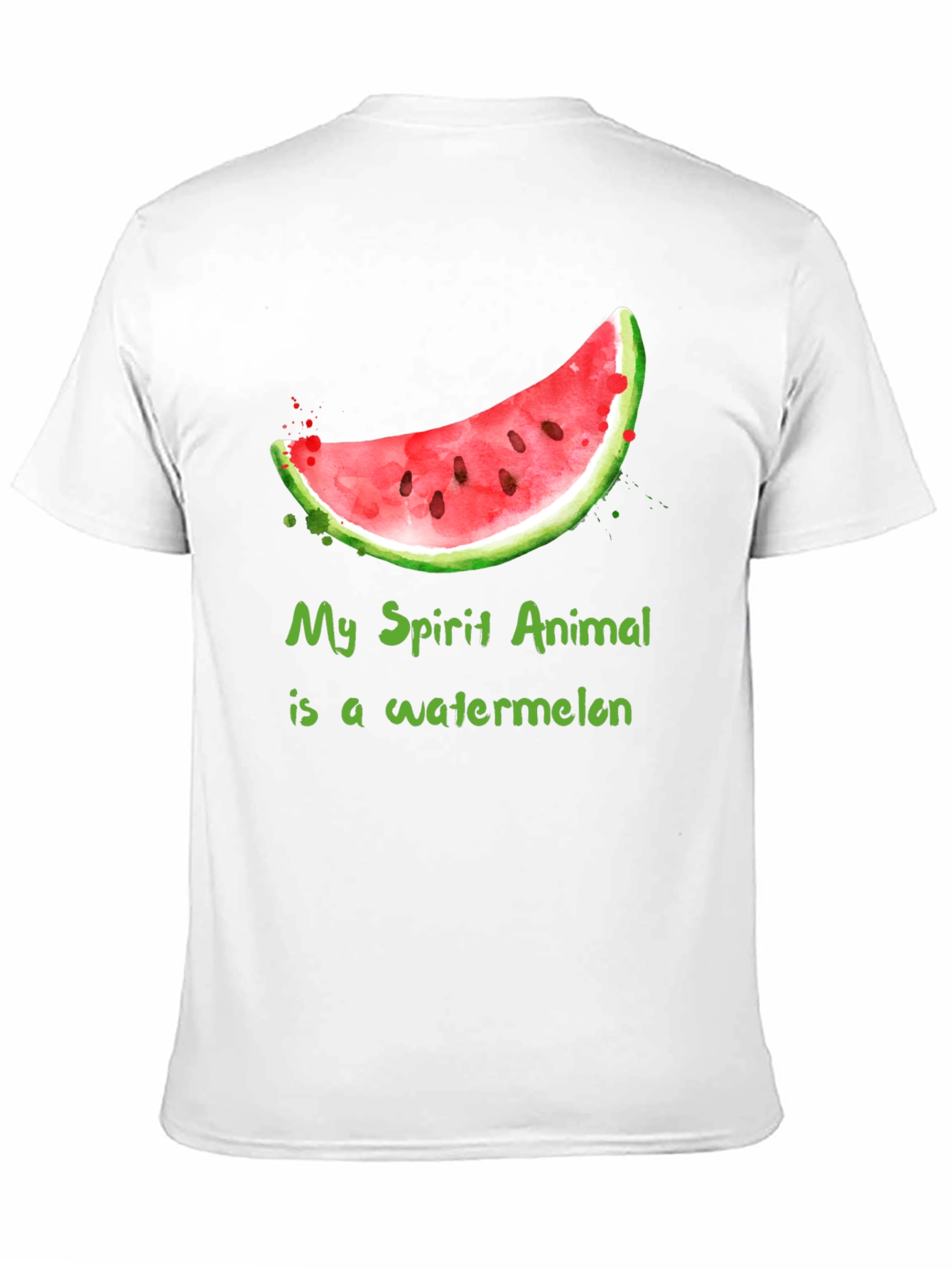 Watermelon Spirit Animal T-Shirt - Funny Fruit Tee